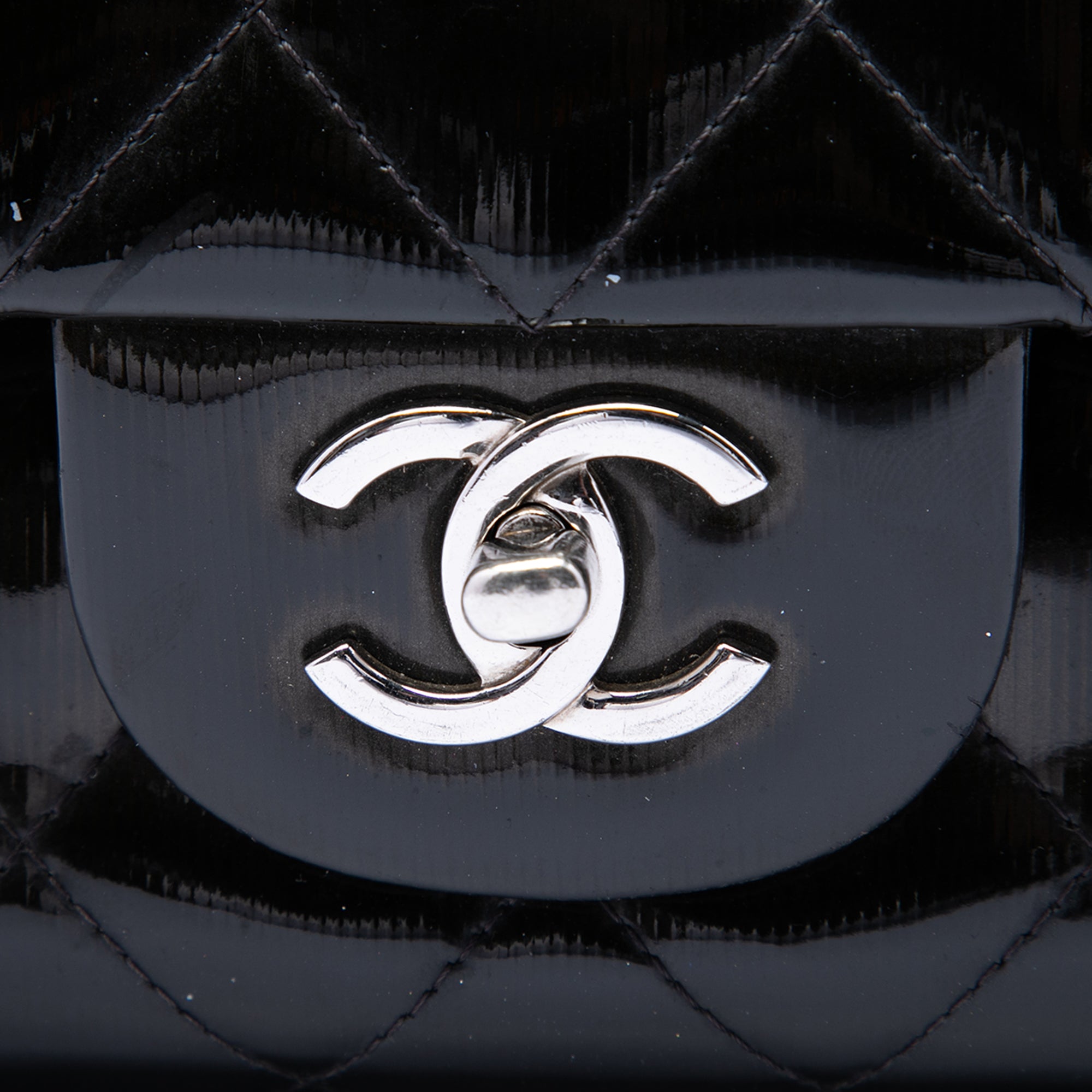 Chanel Jumbo Classic Patent Double Flap - image 5