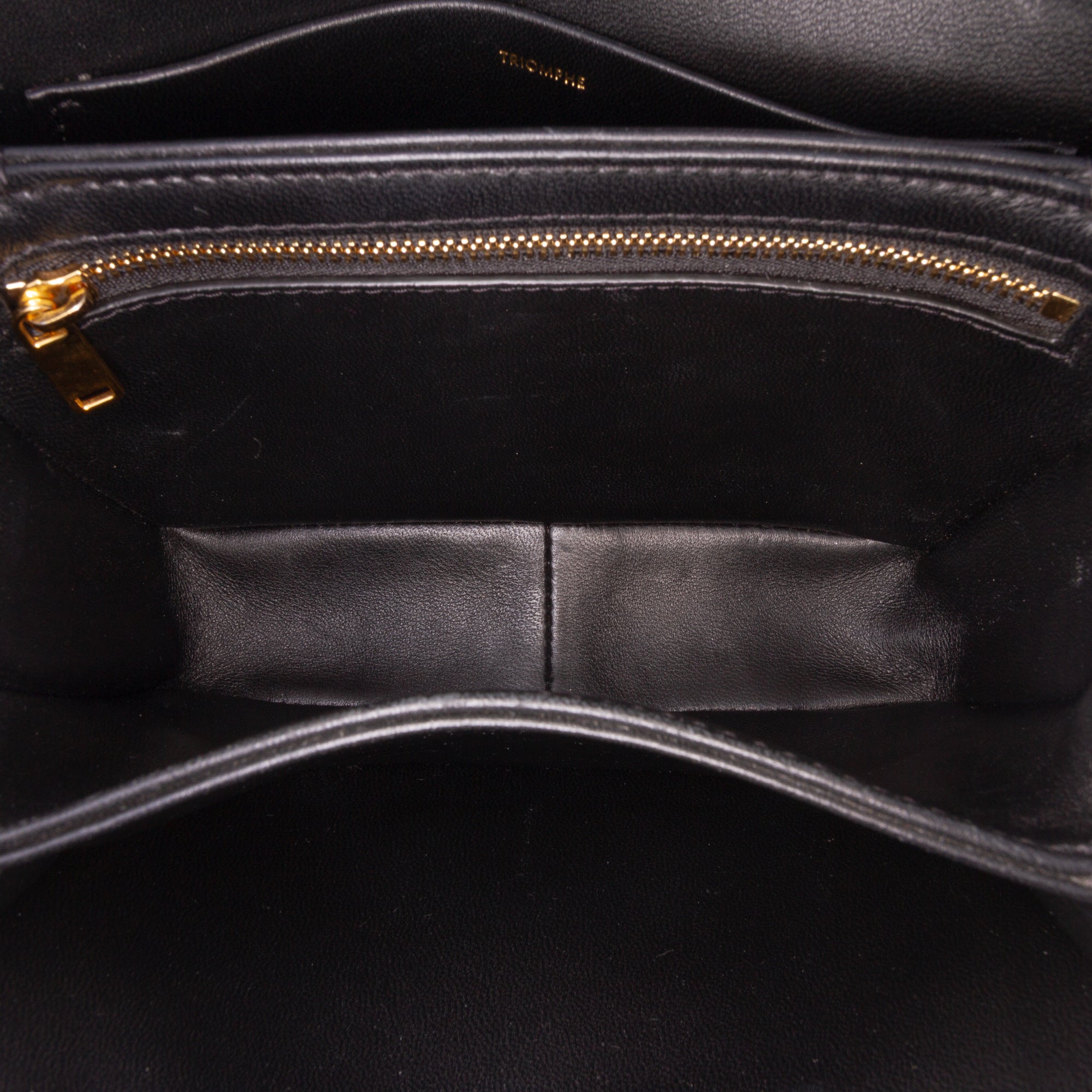 Celine Teen Shiny Calfskin Triomphe Crossbody - image 4