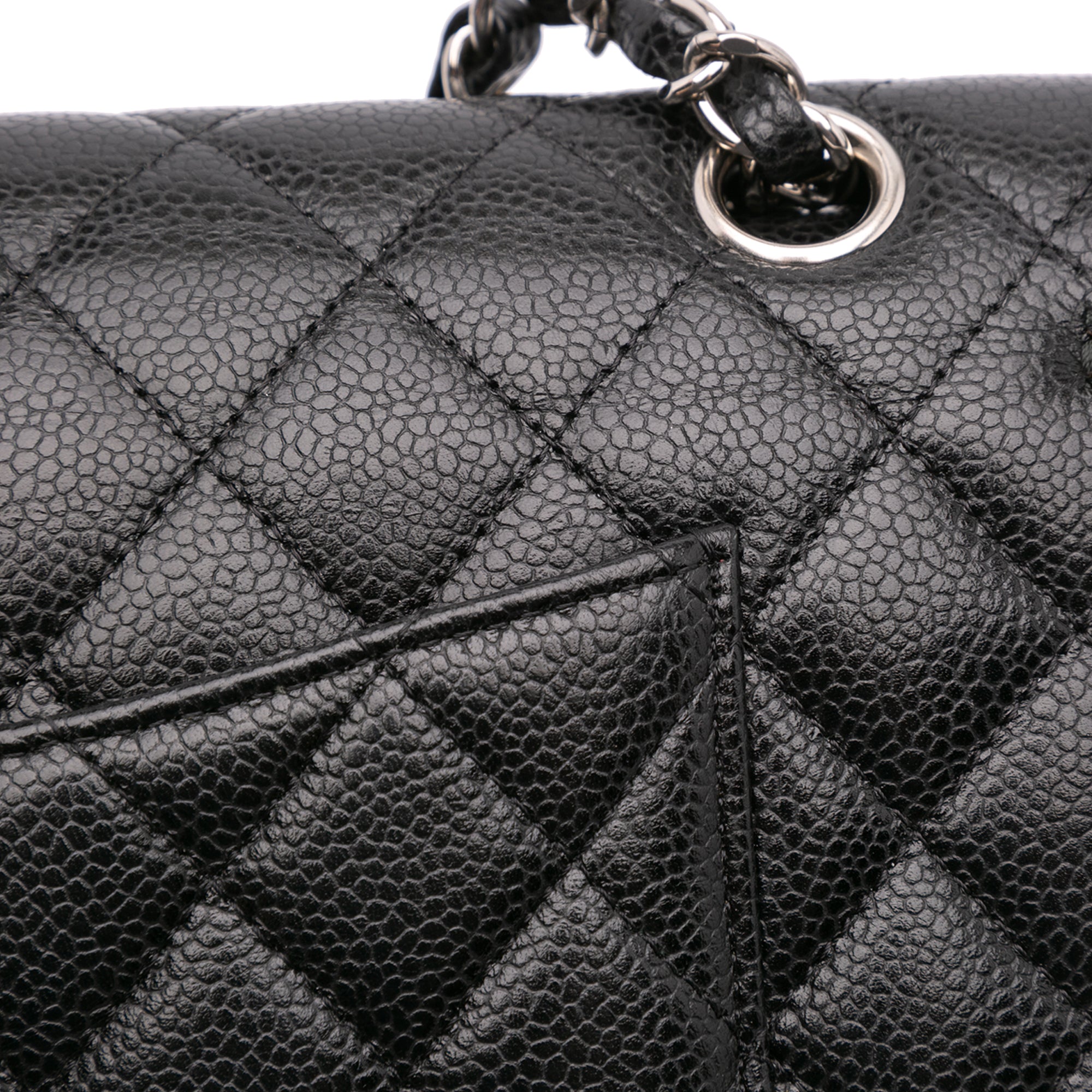 Chanel Medium Classic Caviar Double Flap - image 9