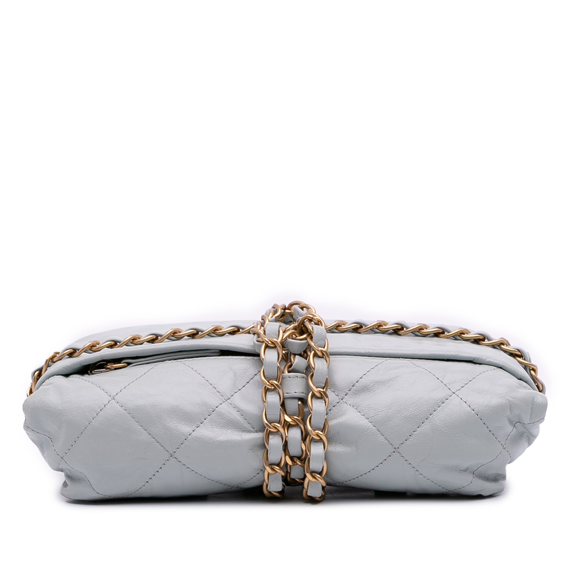 Chanel Quilted Calfskin Midnight Swim Baluchon Bag - image 3
