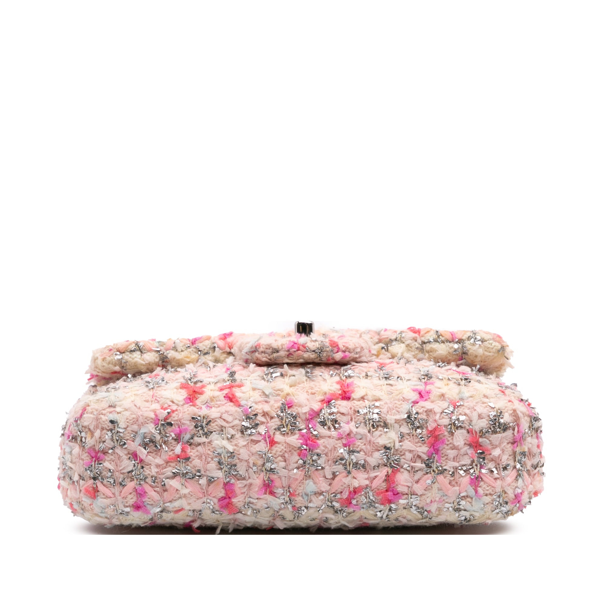 Chanel Mini Rectangular Classic Tweed Single Flap - image 3