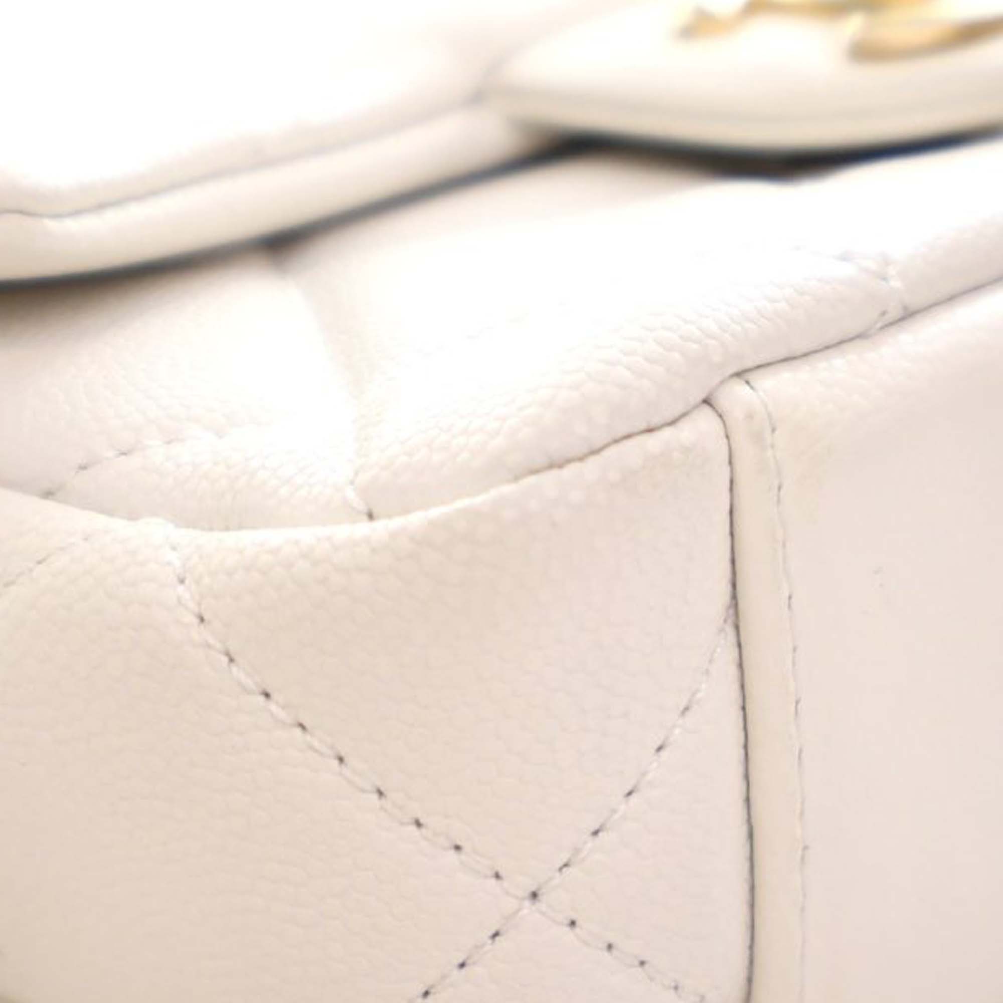 Chanel Mini Quilted Caviar CC Coin Flap - image 10