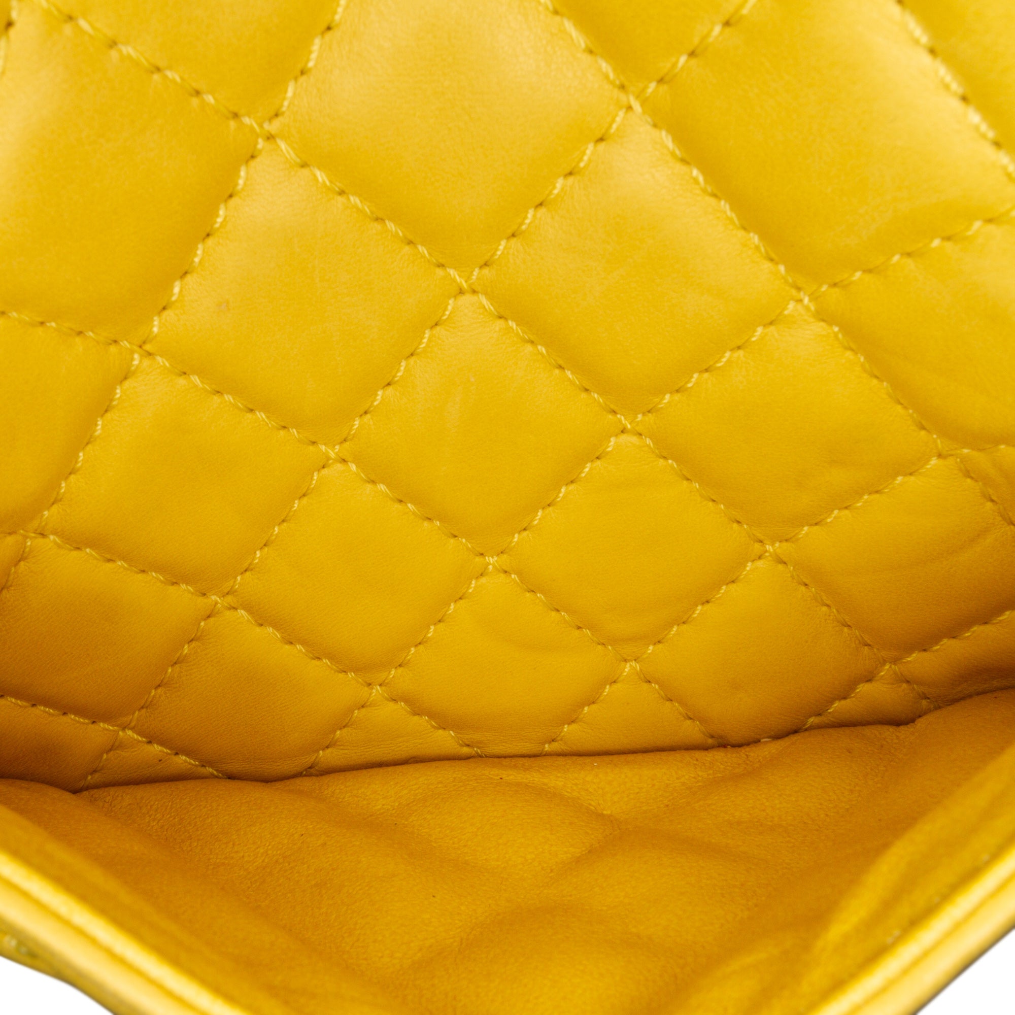 Chanel Medium Classic Double Stitch Calfskin Double Flap - image 8