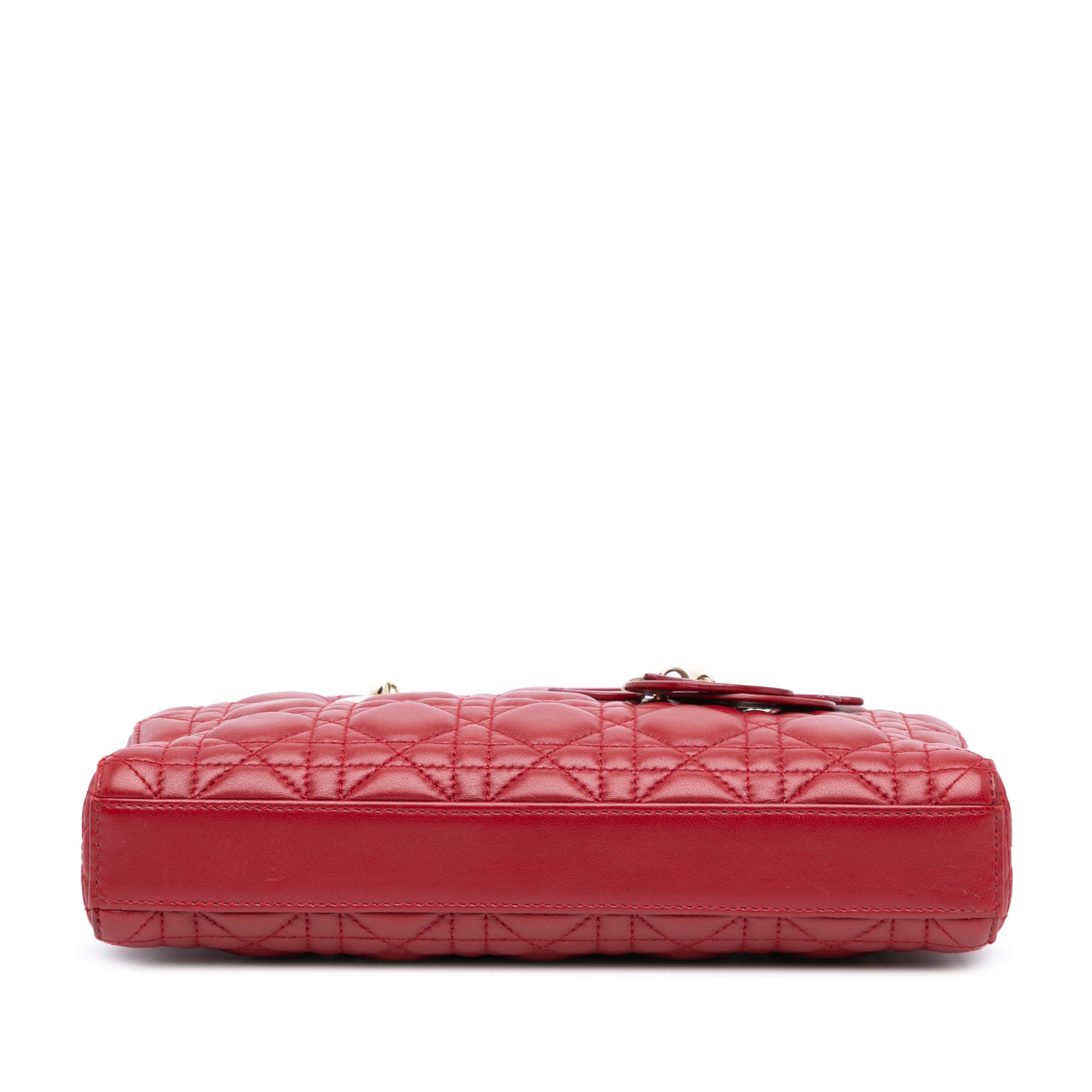 Dior Medium Lambskin Cannage Lady D Joy - image 3
