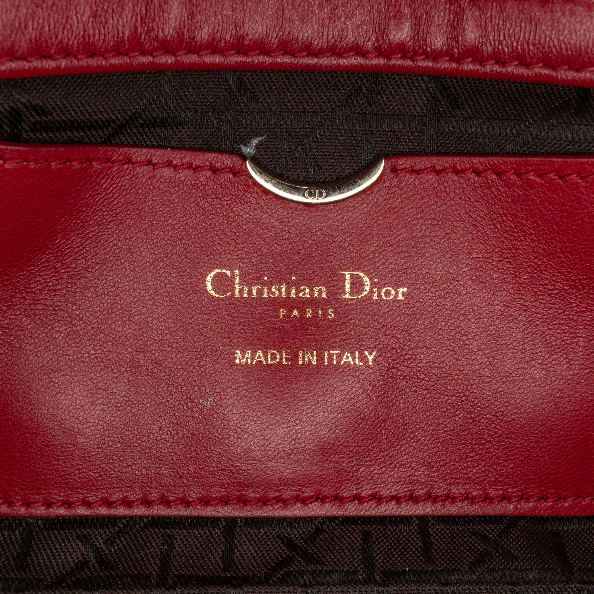 Dior Medium Lambskin Cannage Lady D Joy - image 5