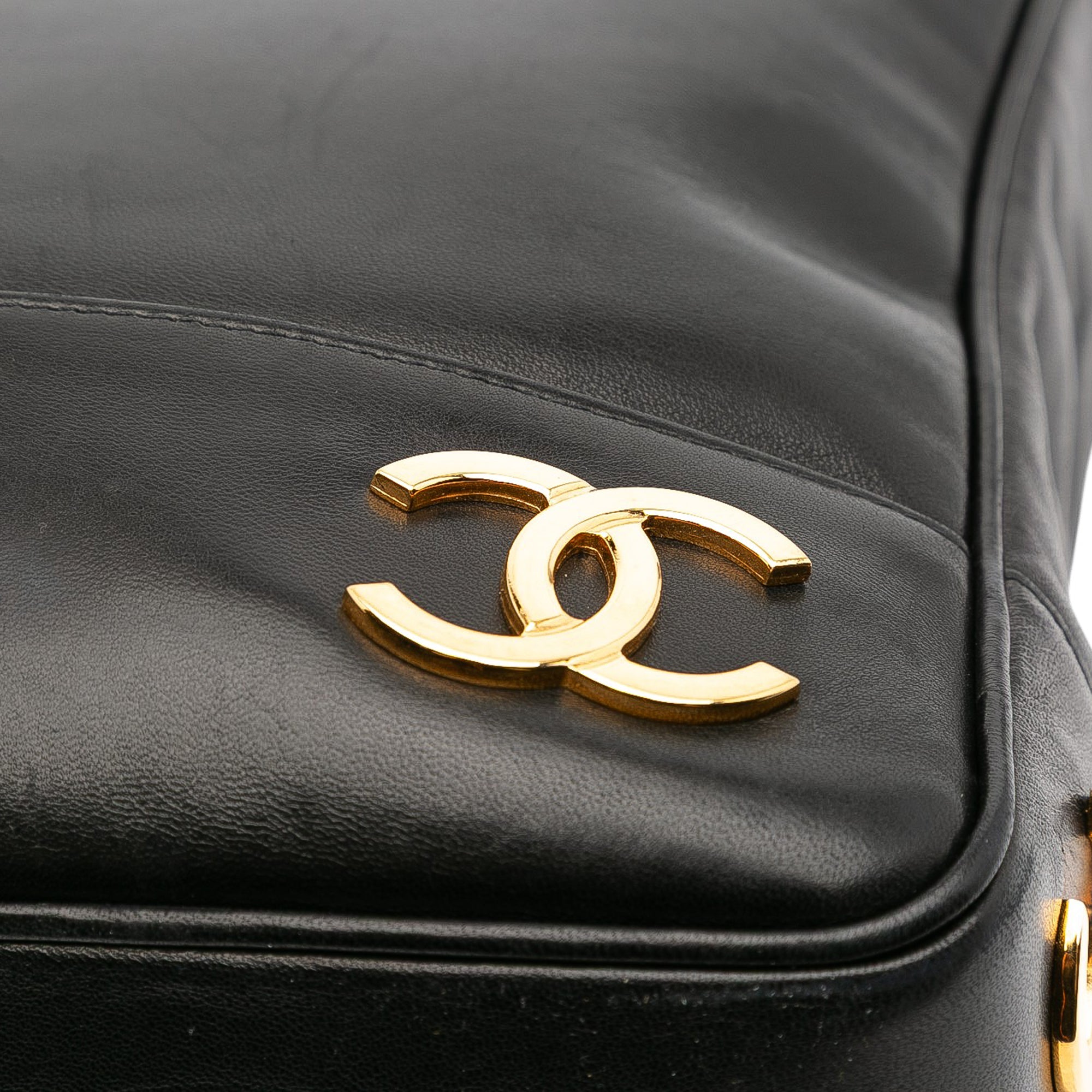 Chanel Triple CC Lambskin Tote - image 7
