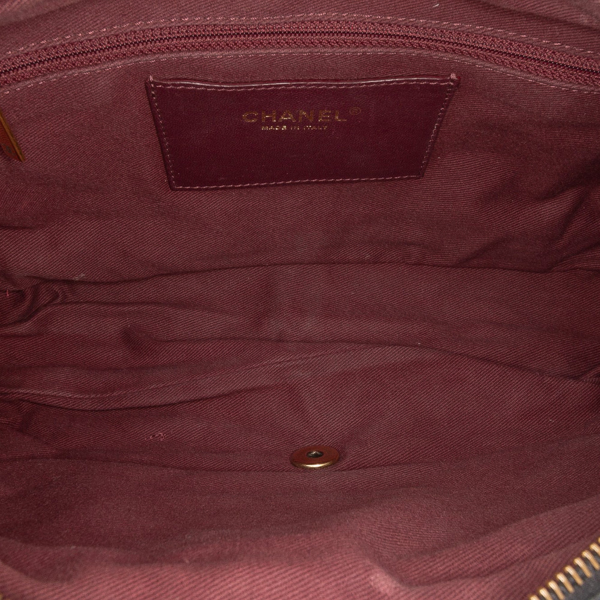Chanel Large Quilted Iridescent Calfskin Shiva Flap - image 4