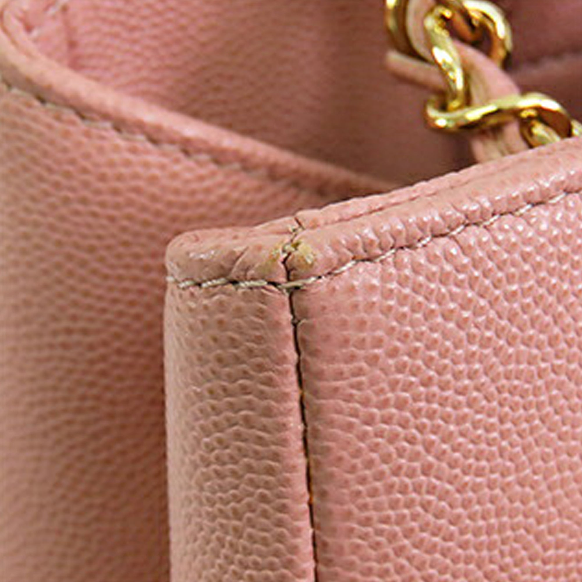 Chanel Small Quilted Caviar Business Affinity Satchel - image 9
