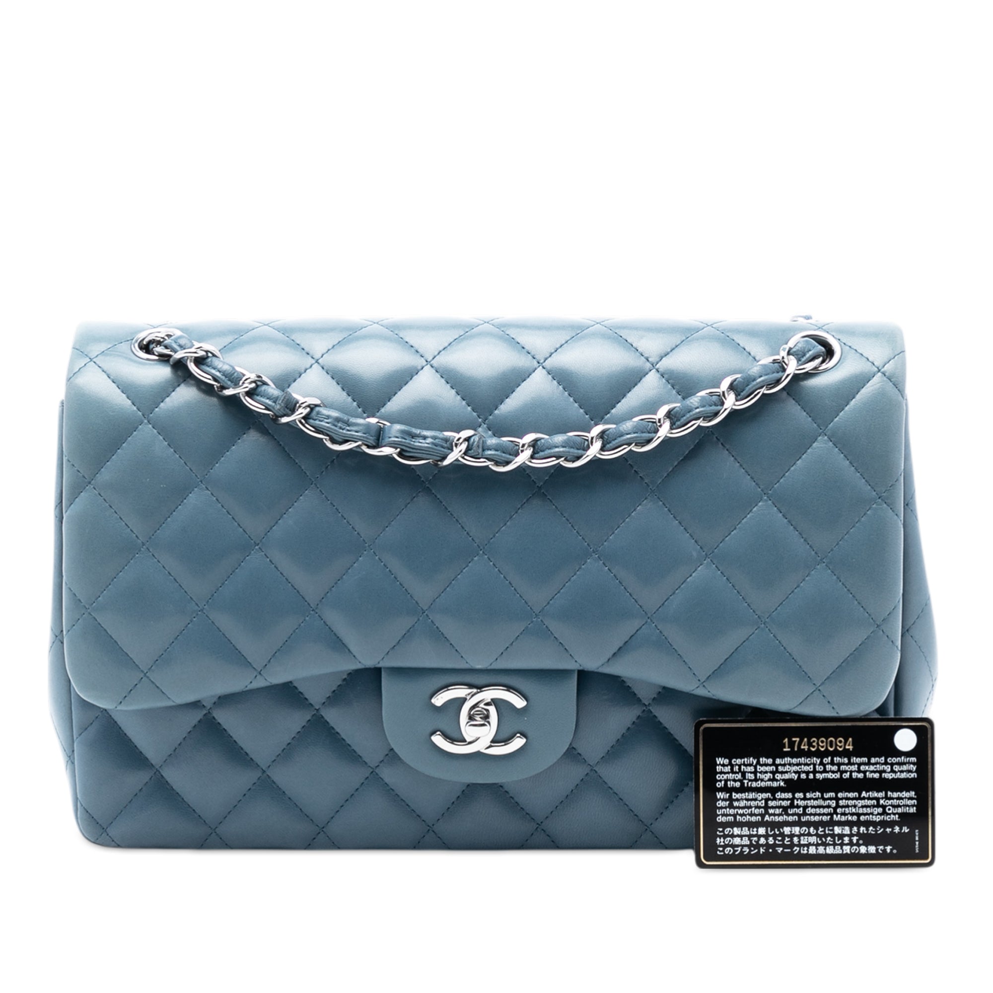 Chanel Jumbo Classic Lambskin Double Flap - image 8