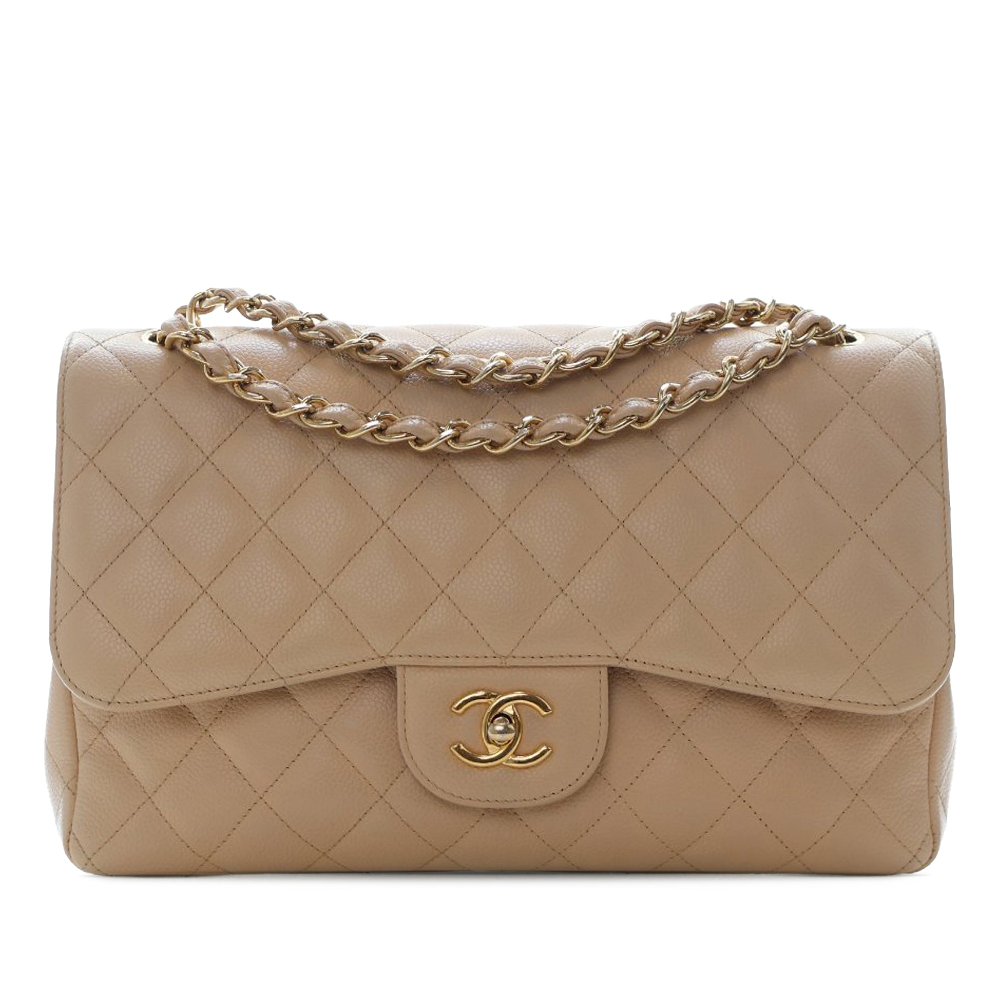 Chanel Jumbo Classic Caviar Double Flap - image 1