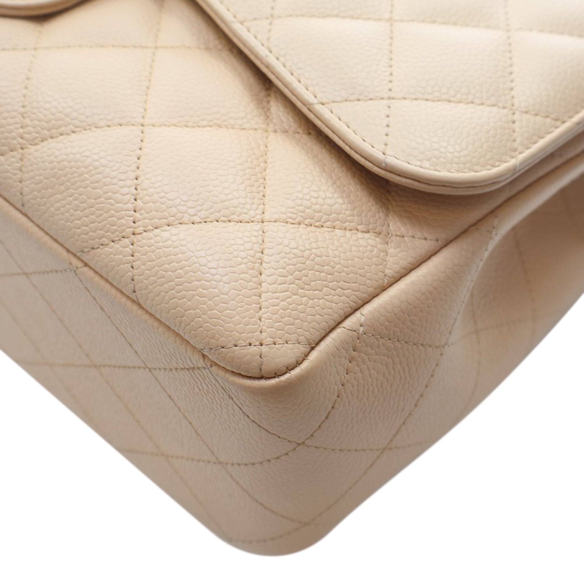Chanel Jumbo Classic Caviar Double Flap - image 13