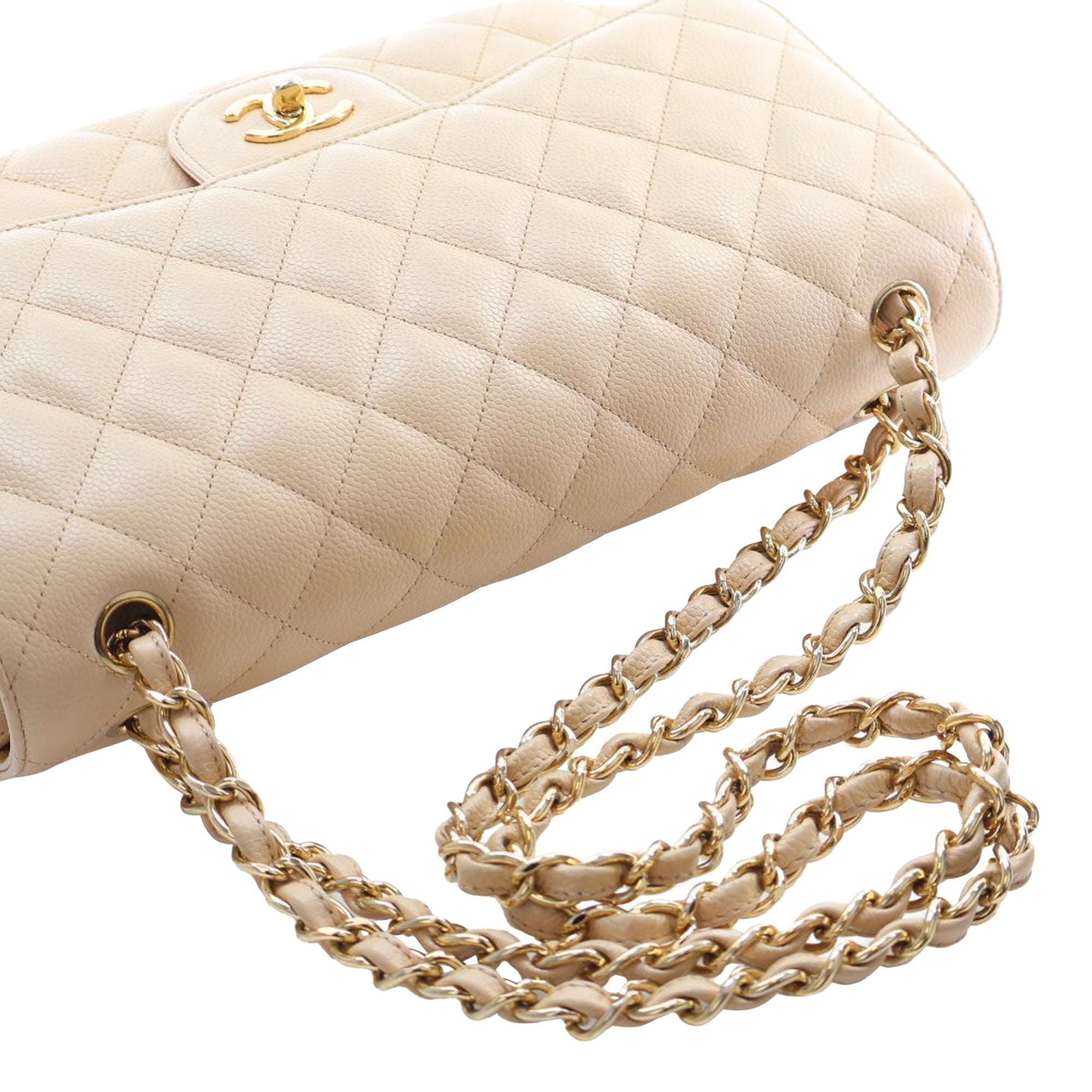 Chanel Jumbo Classic Caviar Double Flap - image 14