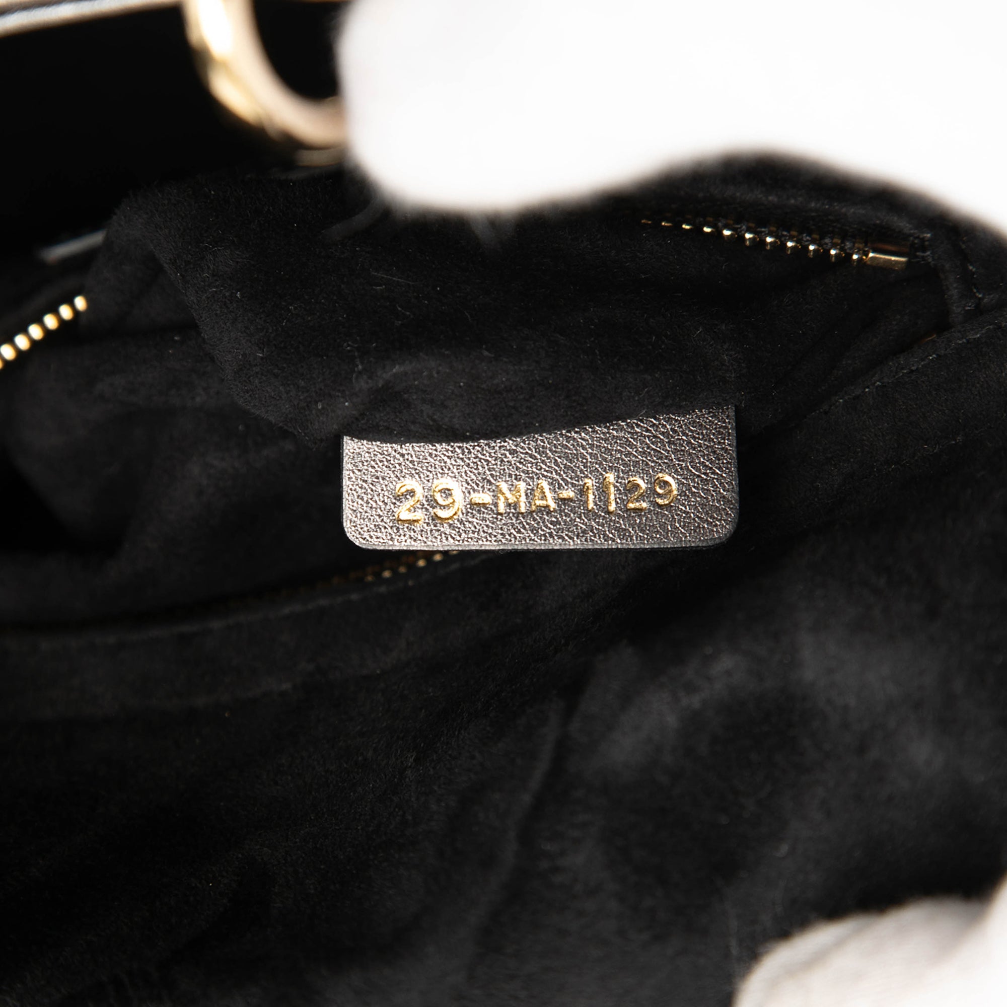 Dior Small Metallic Lambskin Cannage My ABCDior Lady Dior - image 6