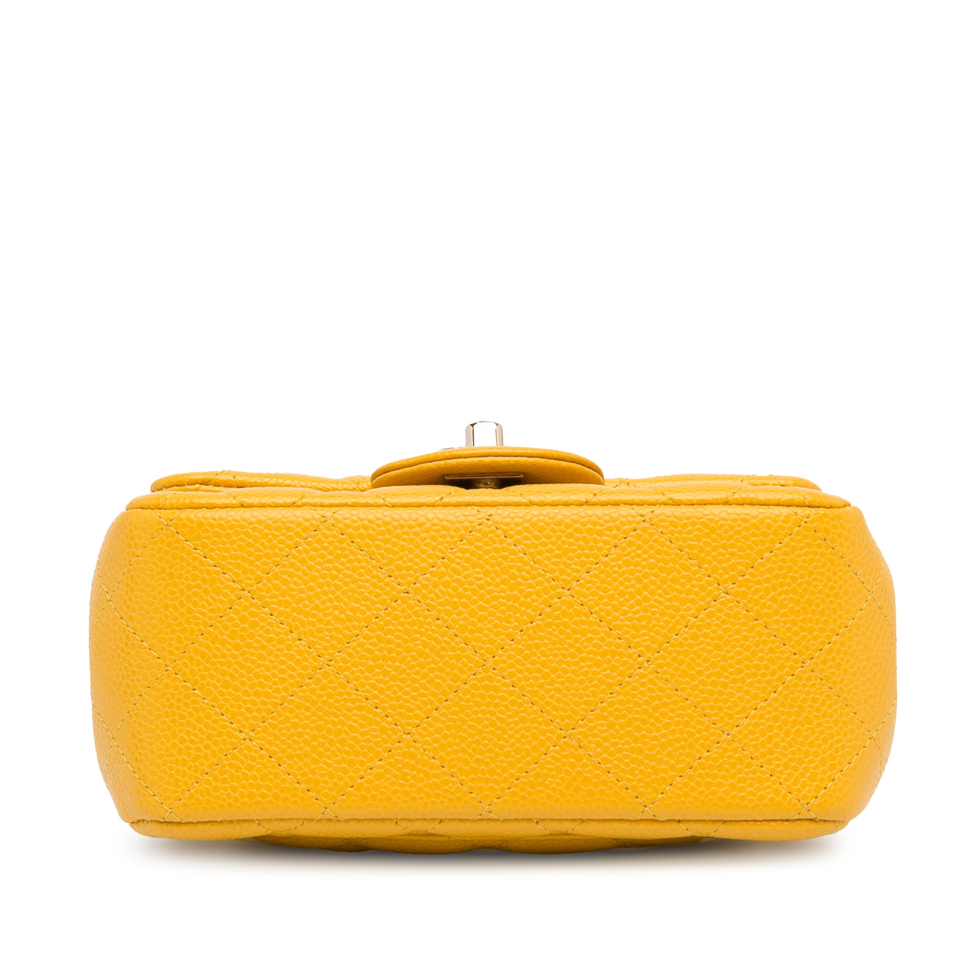 Chanel Mini Square Classic Caviar Single Flap - image 5