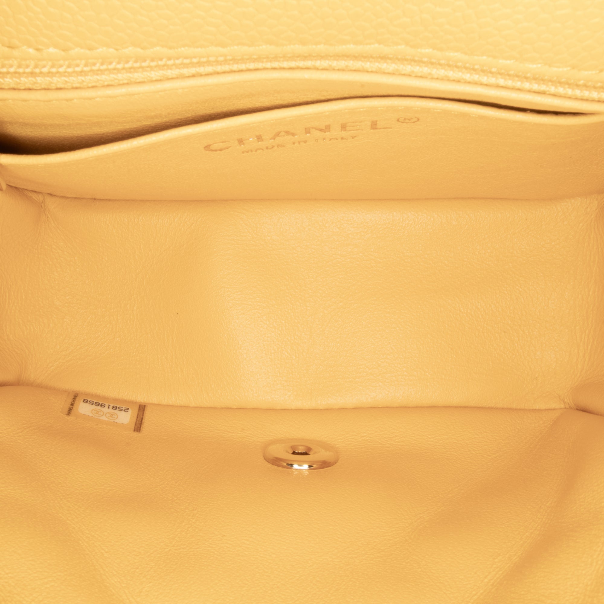 Chanel Mini Square Classic Caviar Single Flap - image 6
