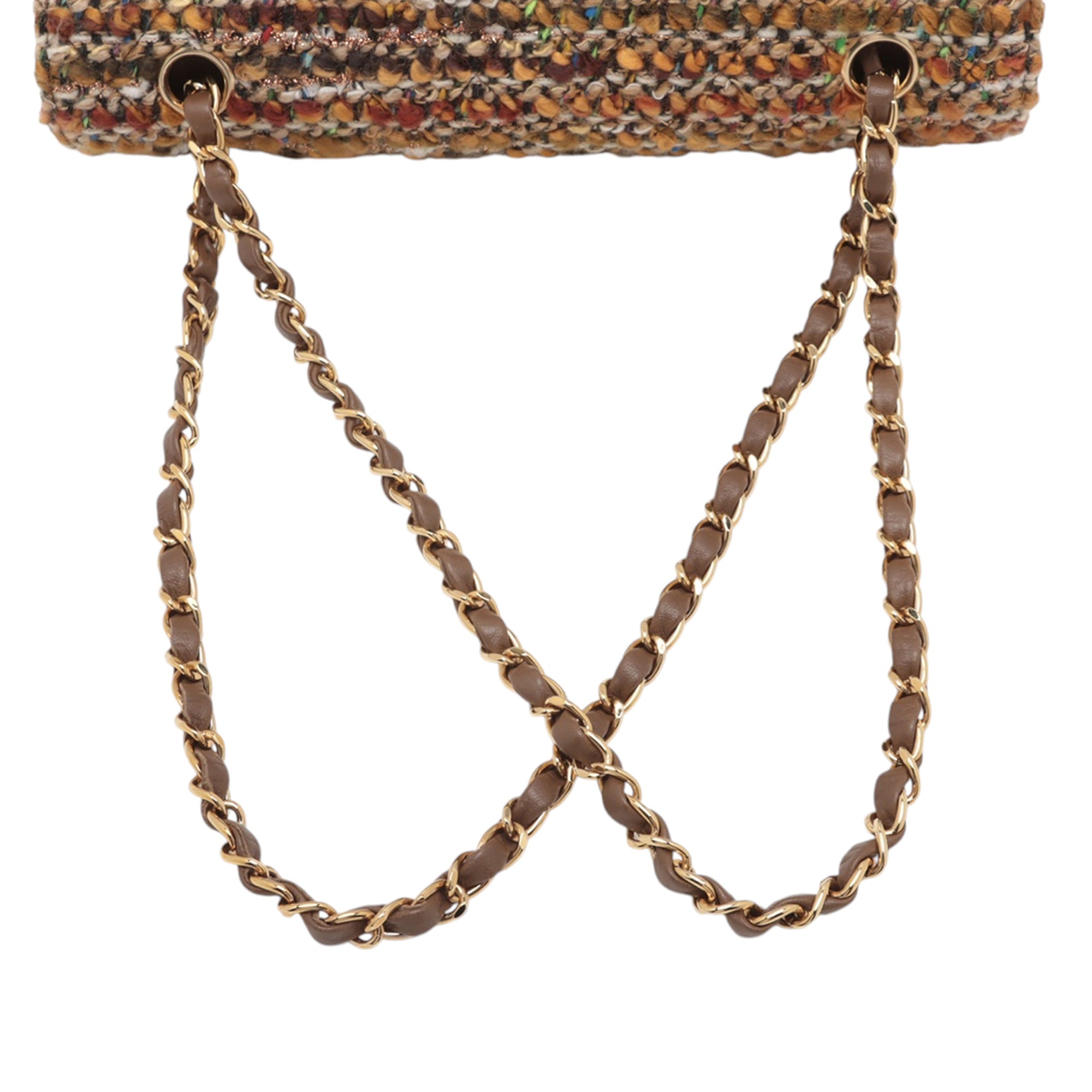 Chanel Medium Classic Tweed Double Flap - image 10
