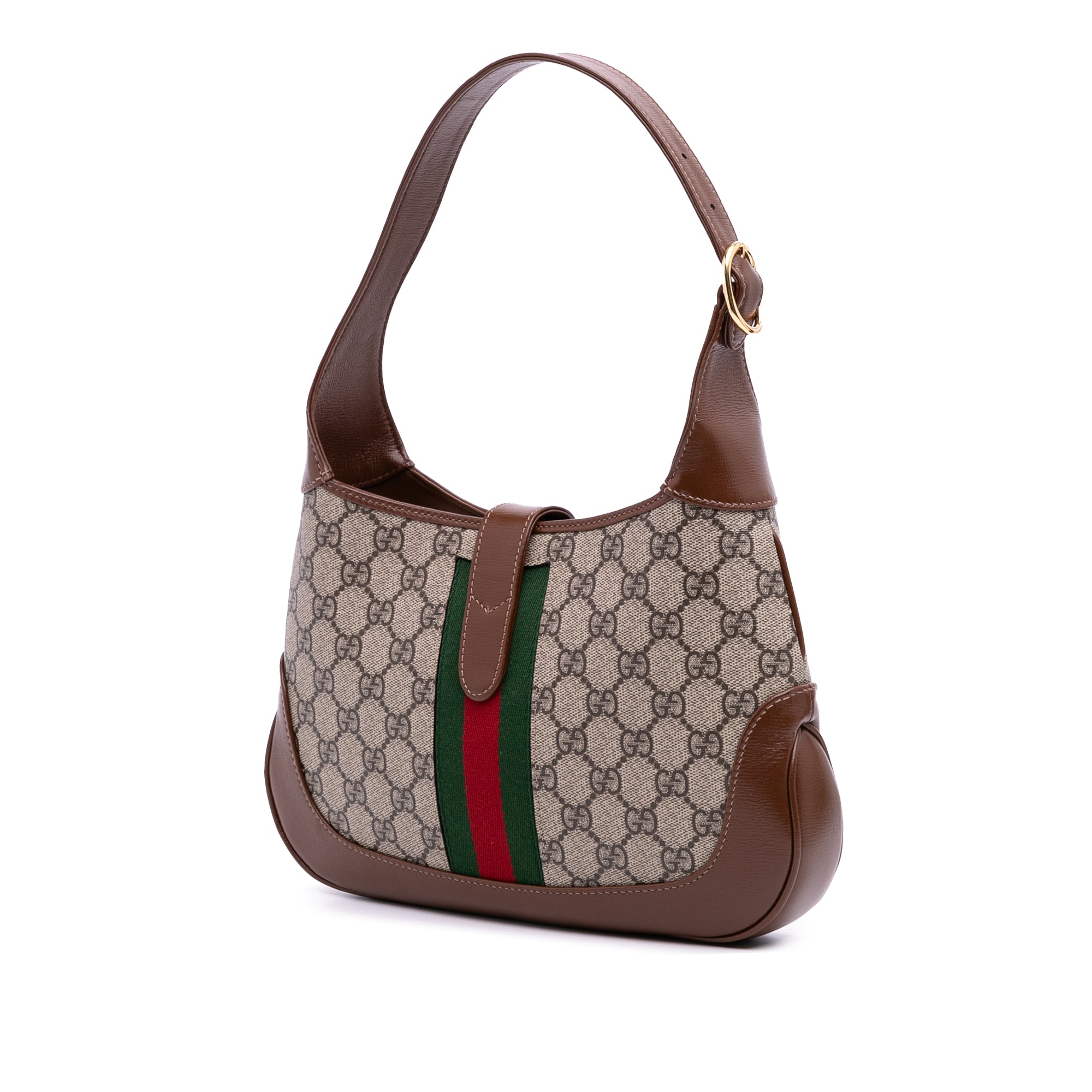 Gucci Small GG Supreme Web Jackie 1961 Crossbody - image 2