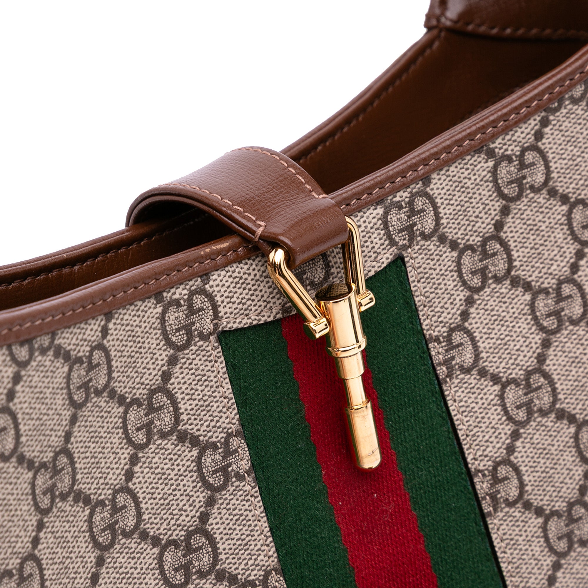 Gucci Small GG Supreme Web Jackie 1961 Crossbody - image 8