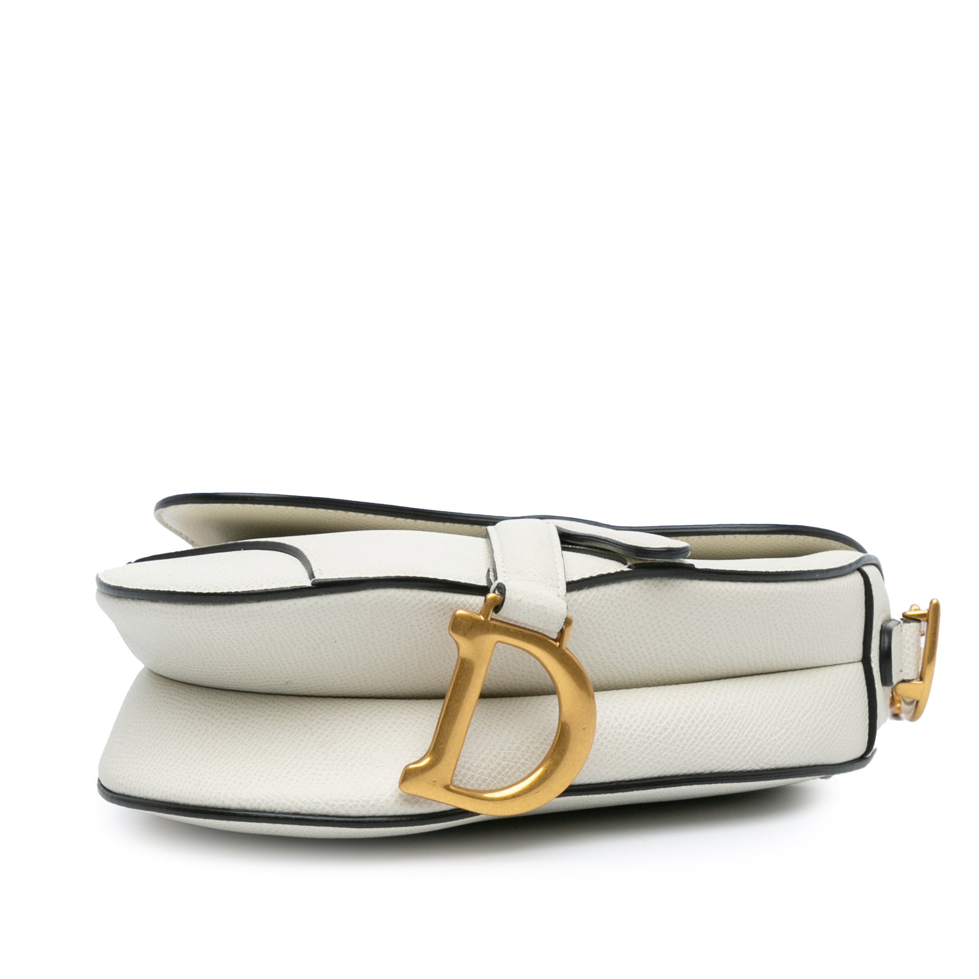Dior Mini Grained Calfskin Saddle Bag - image 3