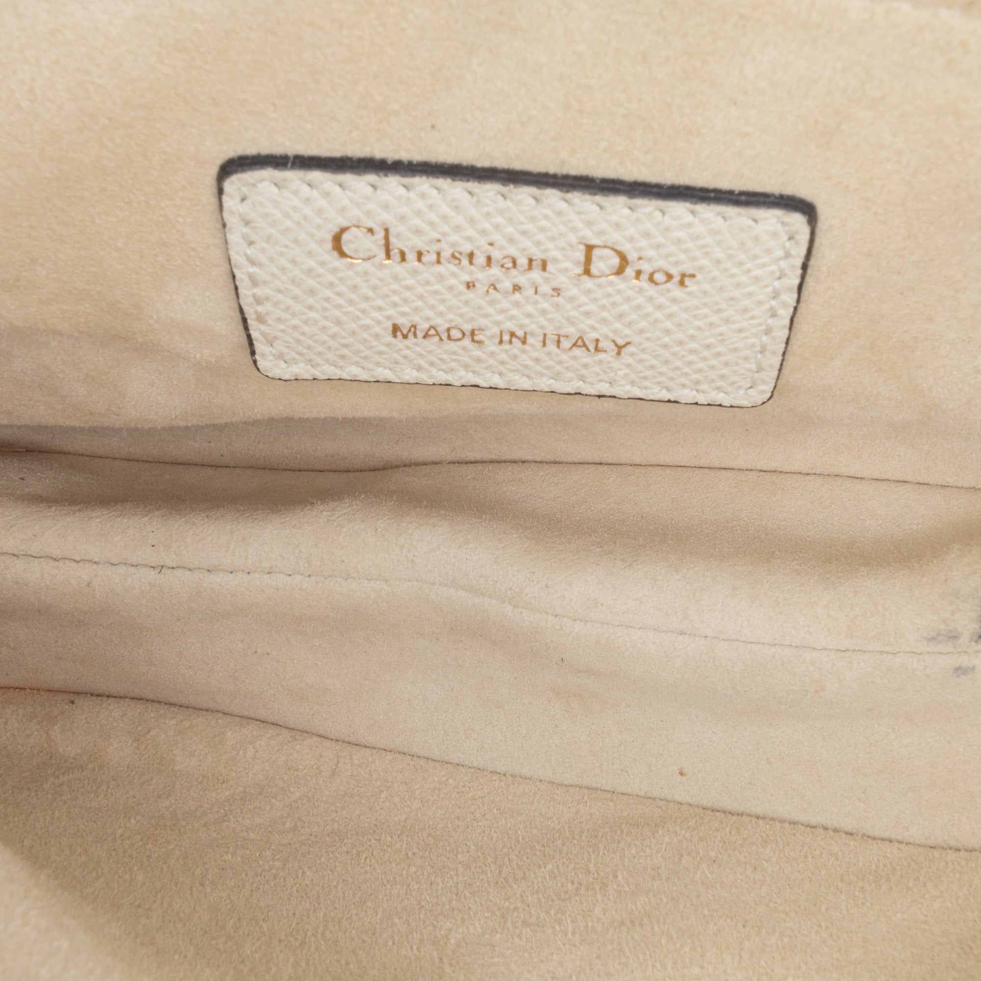 Dior Mini Grained Calfskin Saddle Bag - image 4