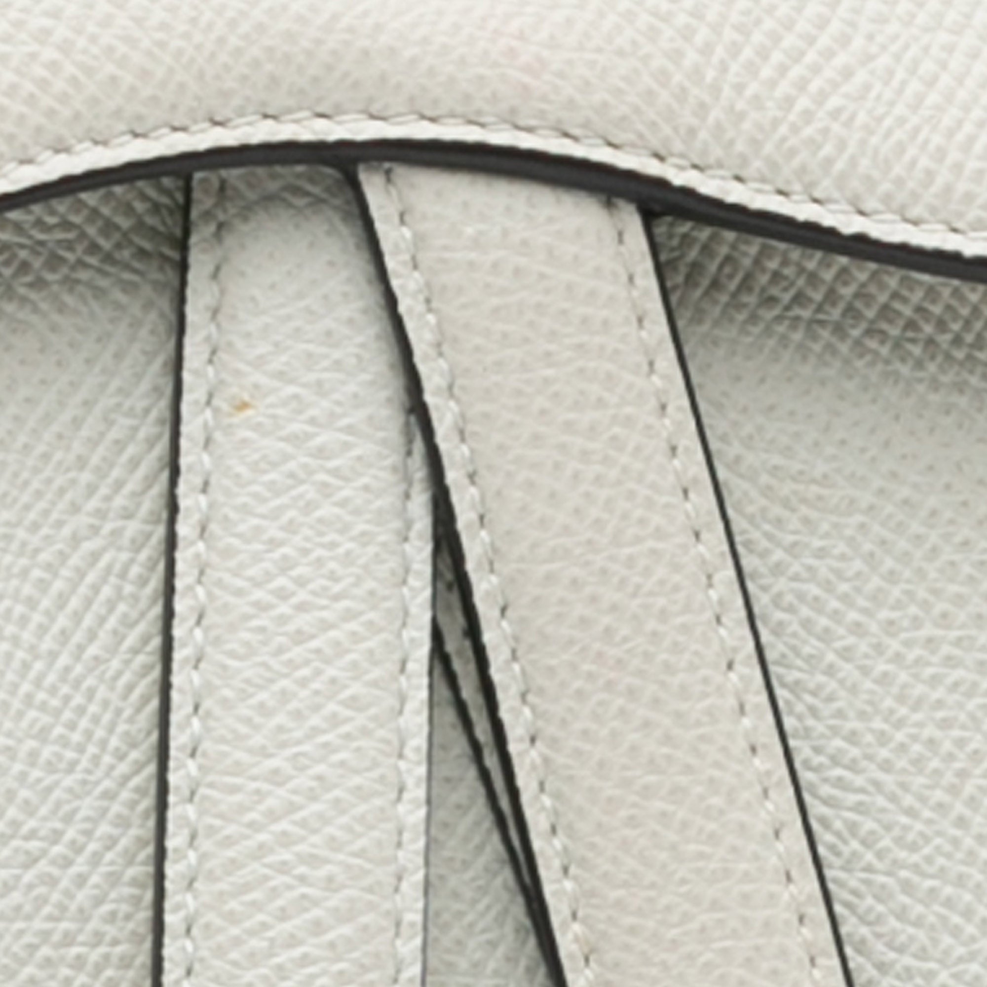 Dior Mini Grained Calfskin Saddle Bag - image 5