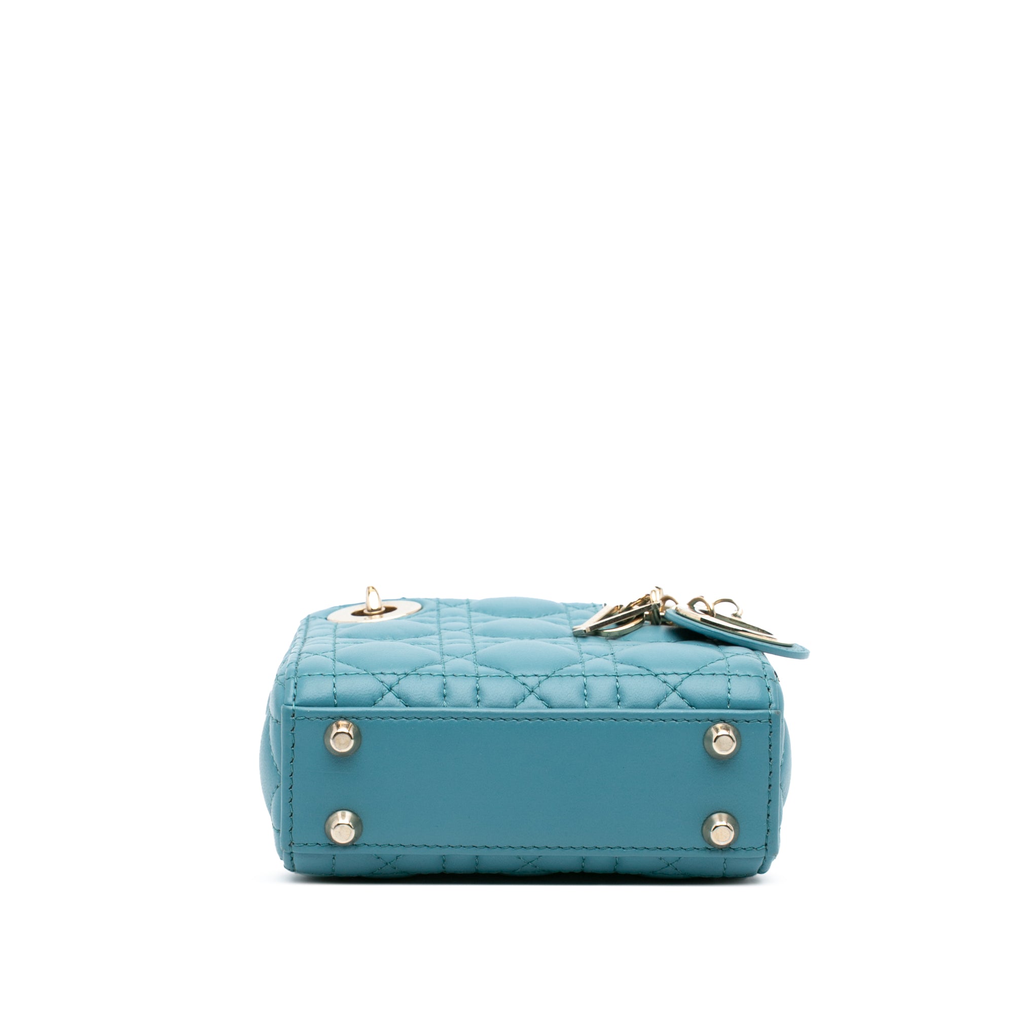 Dior Micro Lambskin Cannage Lady Dior - image 3
