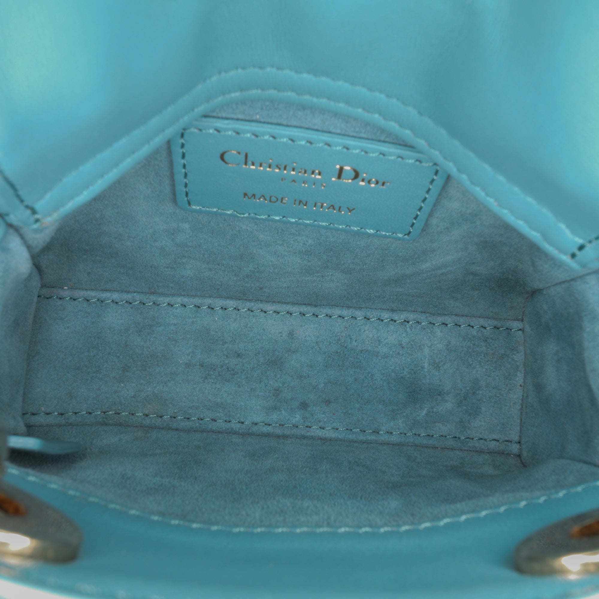 Dior Micro Lambskin Cannage Lady Dior - image 4