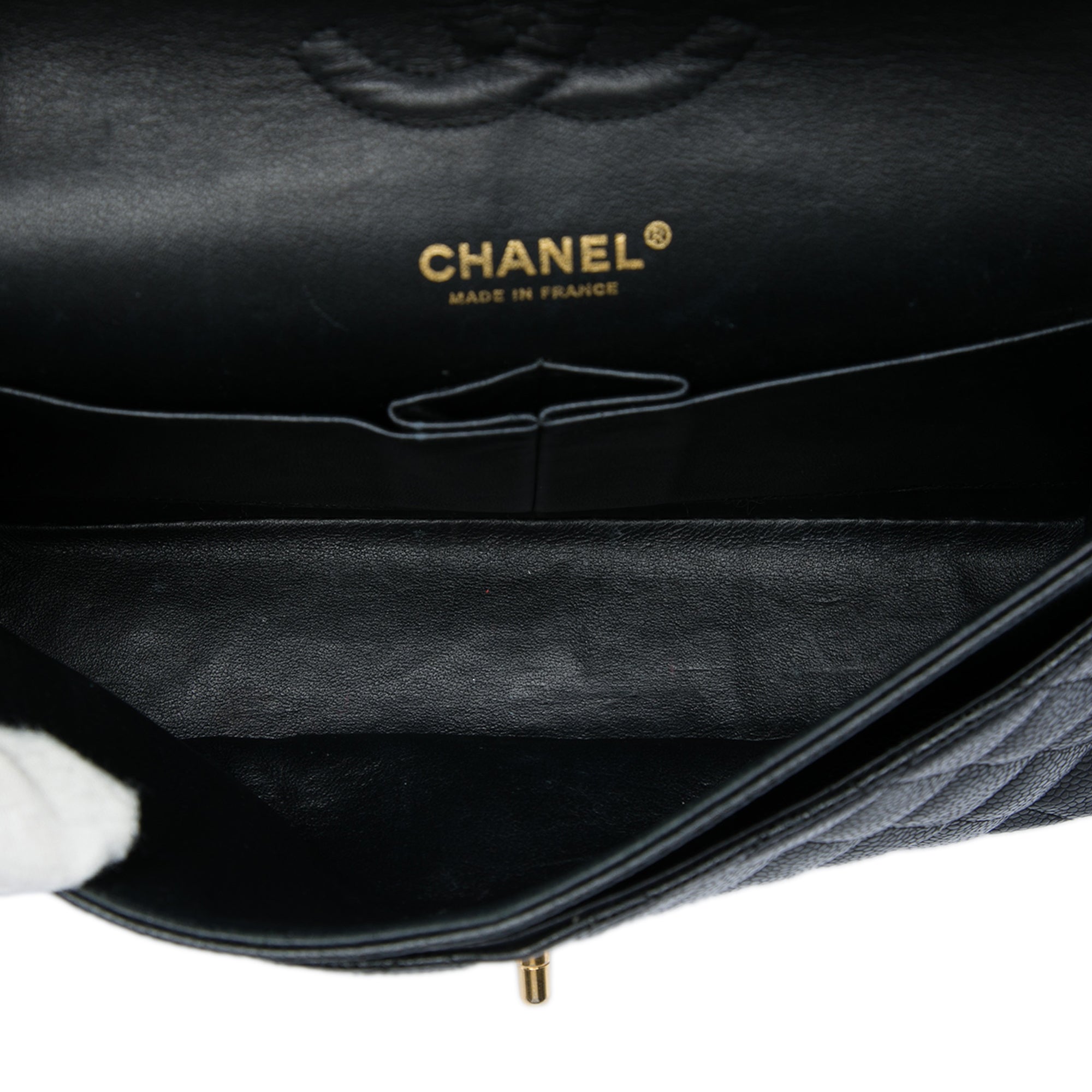 Chanel Medium Classic Caviar Double Flap - image 4