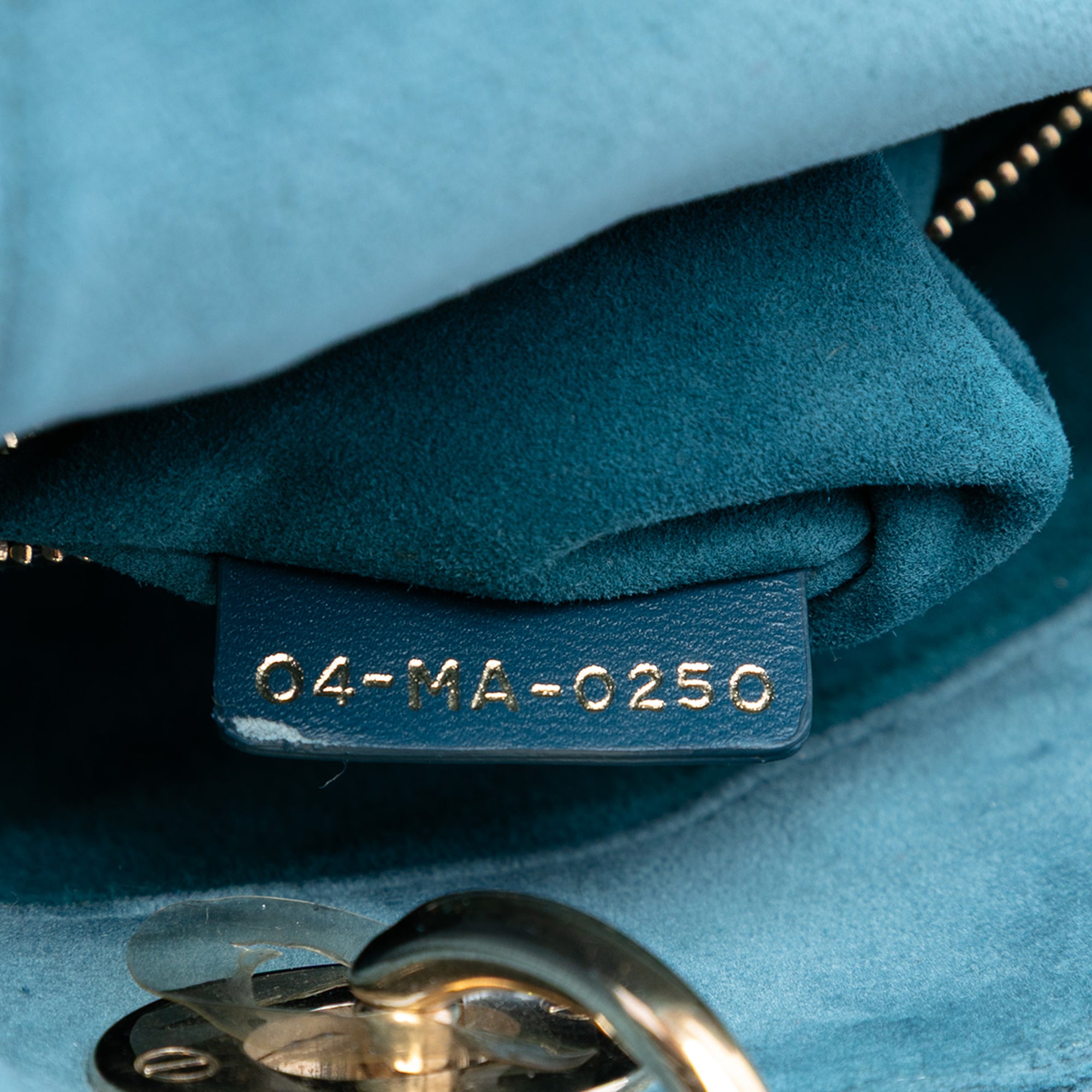 Dior Mini Velvet Cannage Lady Dior - image 5