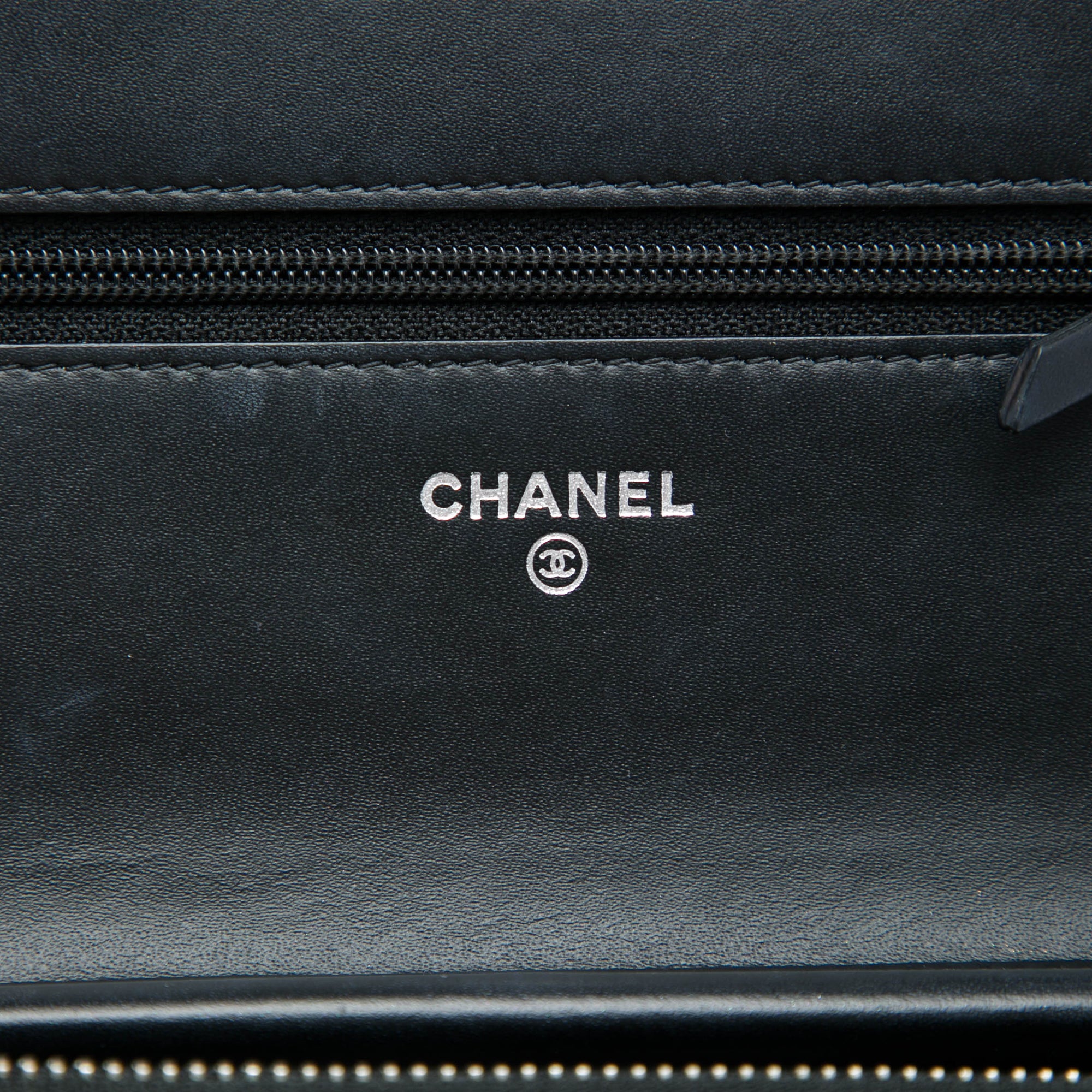 Chanel Quilted Patent Golden Class Wallet on Chain - image 5