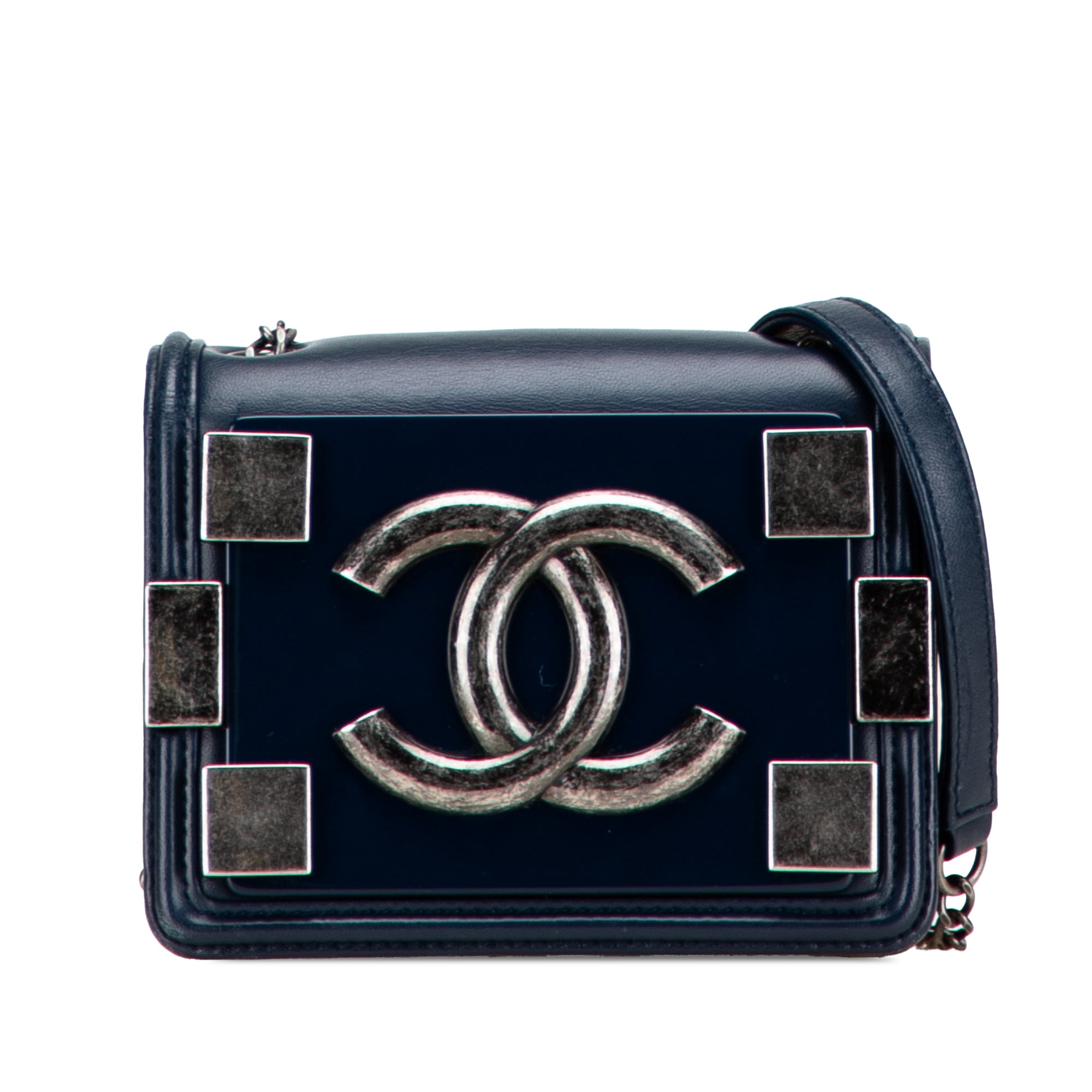 Chanel Mini Acrylic and Calfskin Boy Brick Flap - image 1