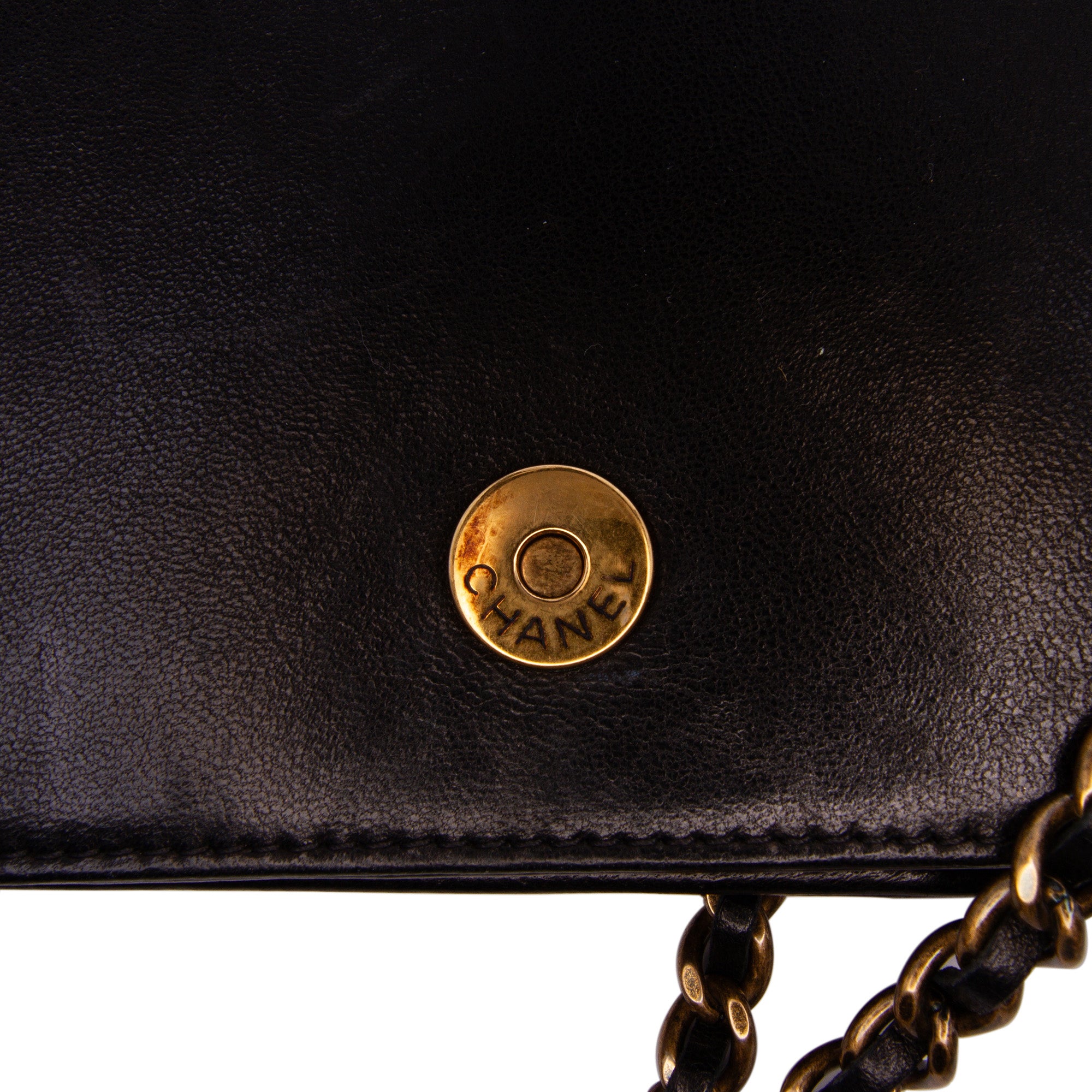 Chanel Paris Byzance Lambskin Jeweled Evening Clutch with Chain - image 8
