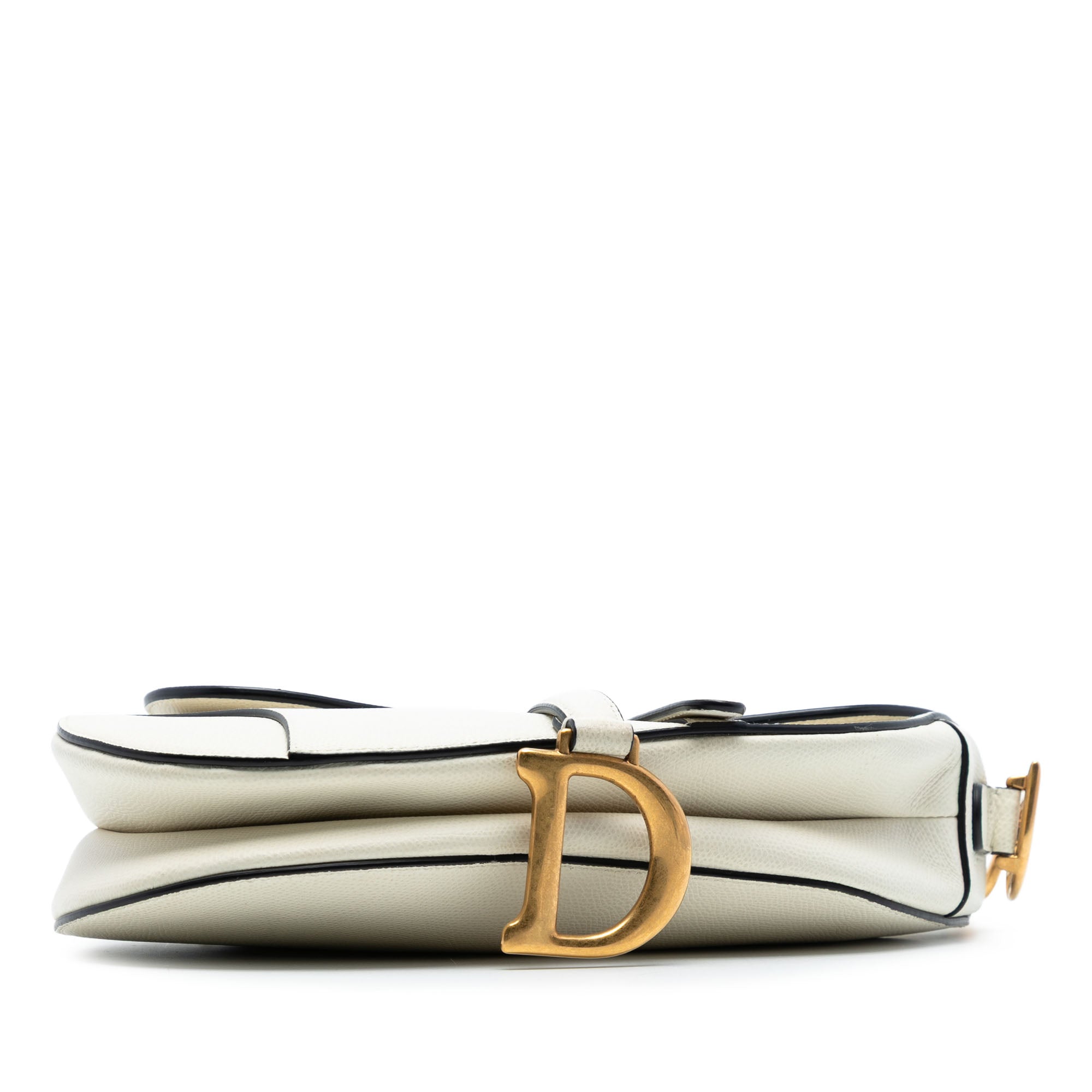 Dior Grained Calfskin Saddle Bag - image 3