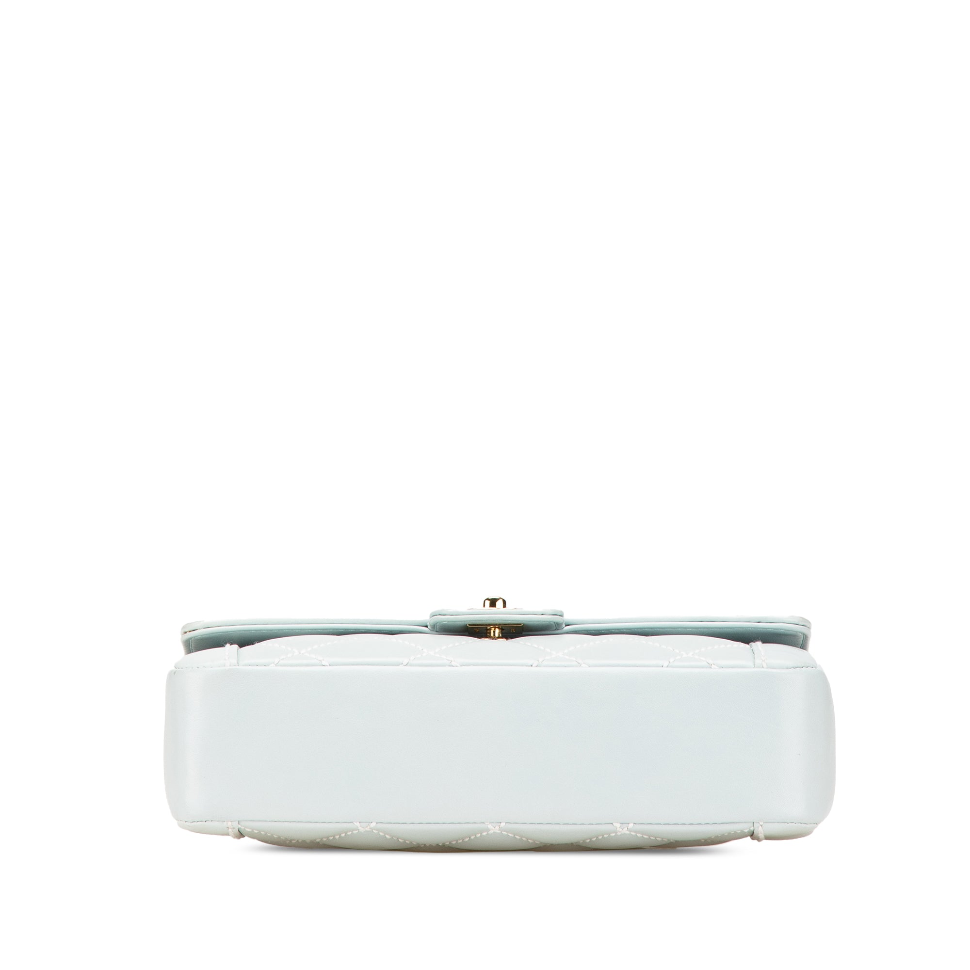 Chanel Quilted Lambskin Wild Stitch Top Handle Flap - image 3