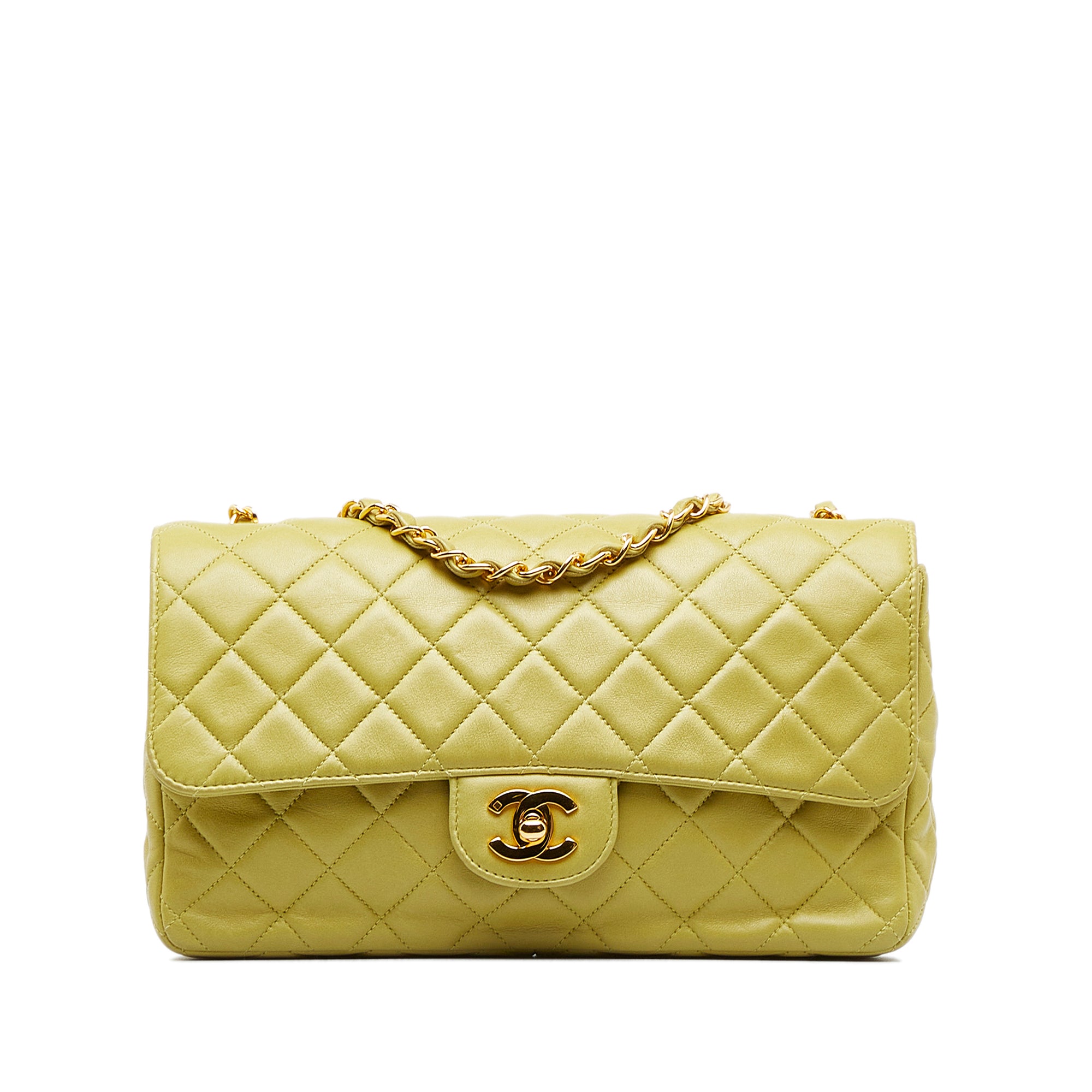 Chanel Medium Classic Lambskin Single Flap - image 1