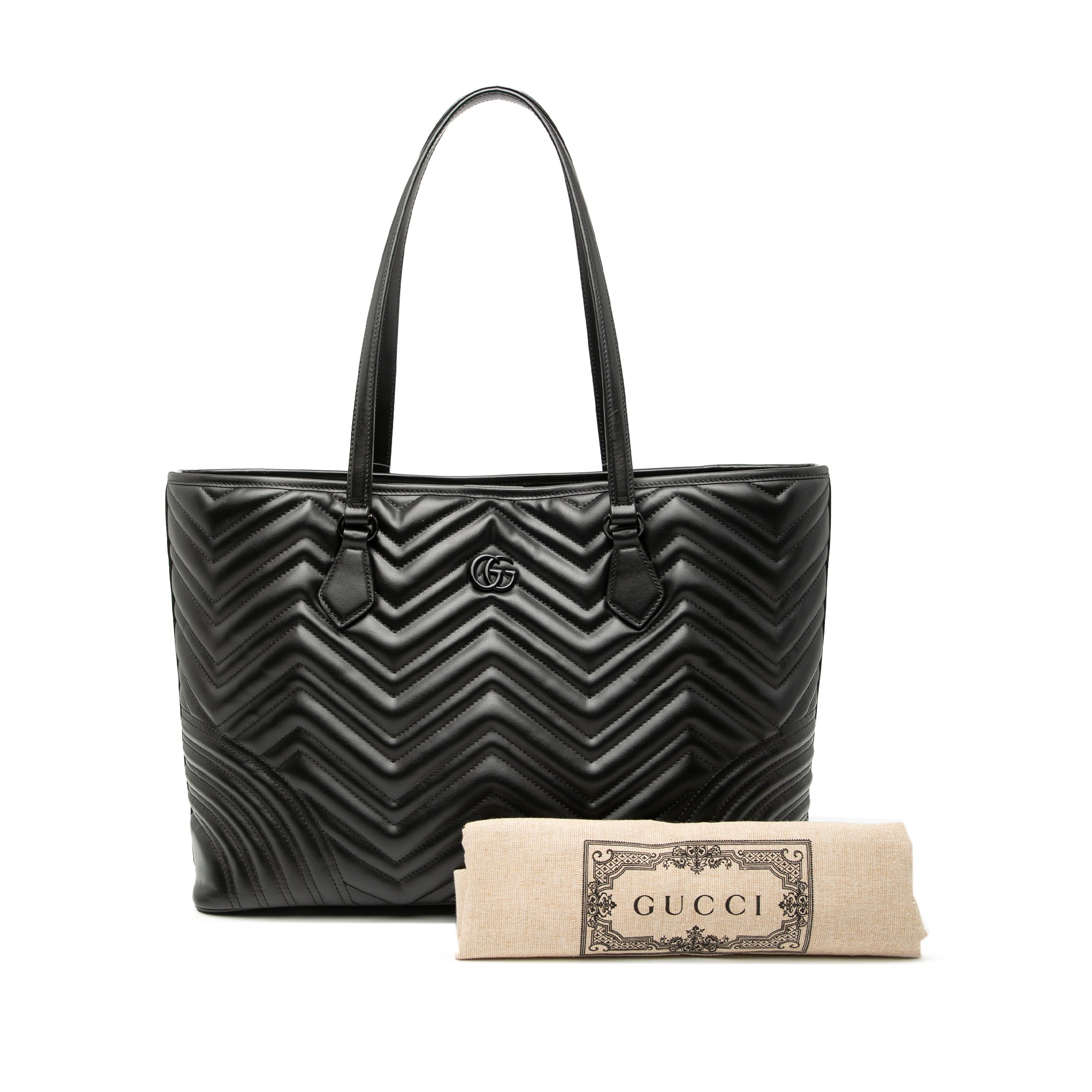 Gucci GG Marmont Matelasse Leather Tote - image 8