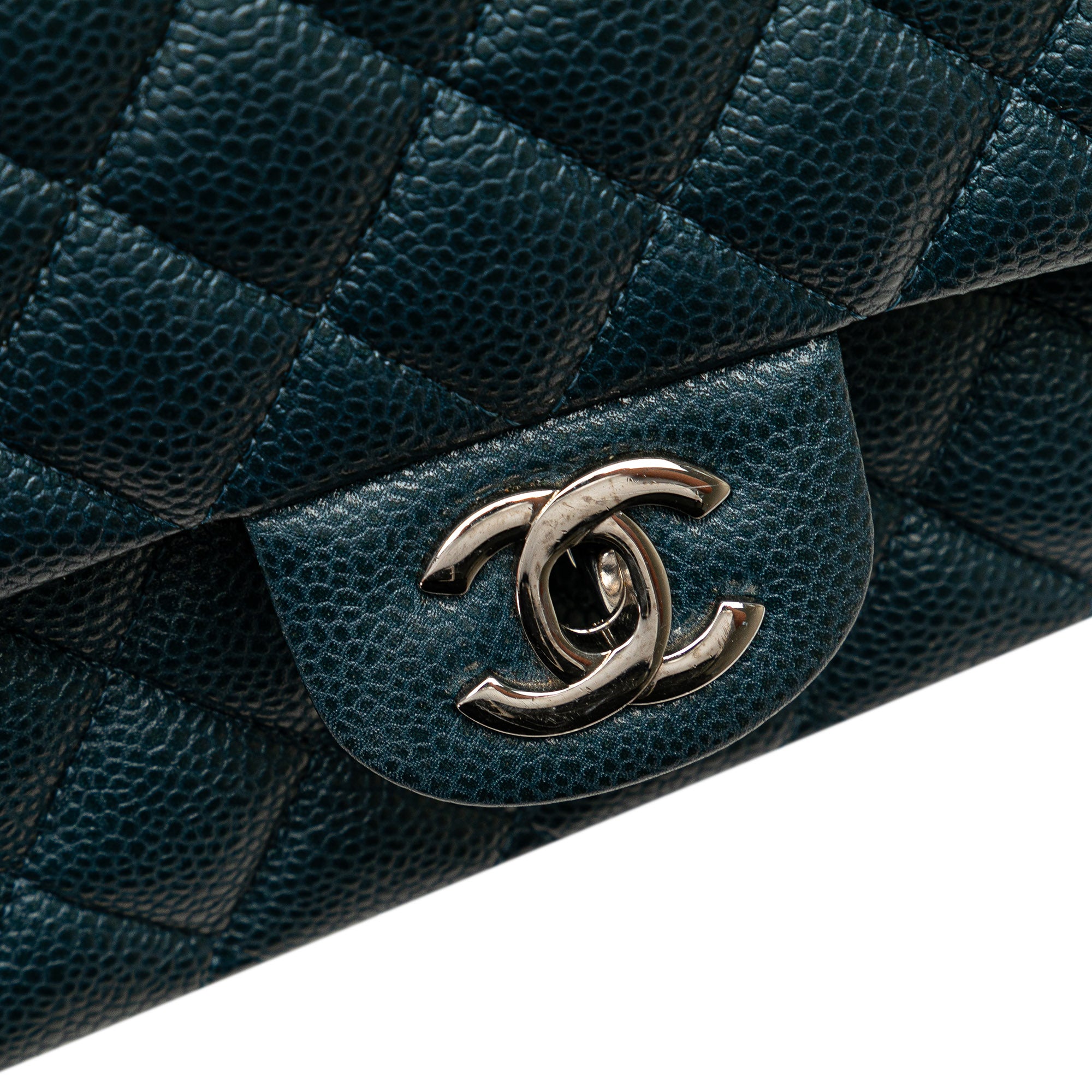 Chanel Medium Classic Caviar Double Flap - image 9