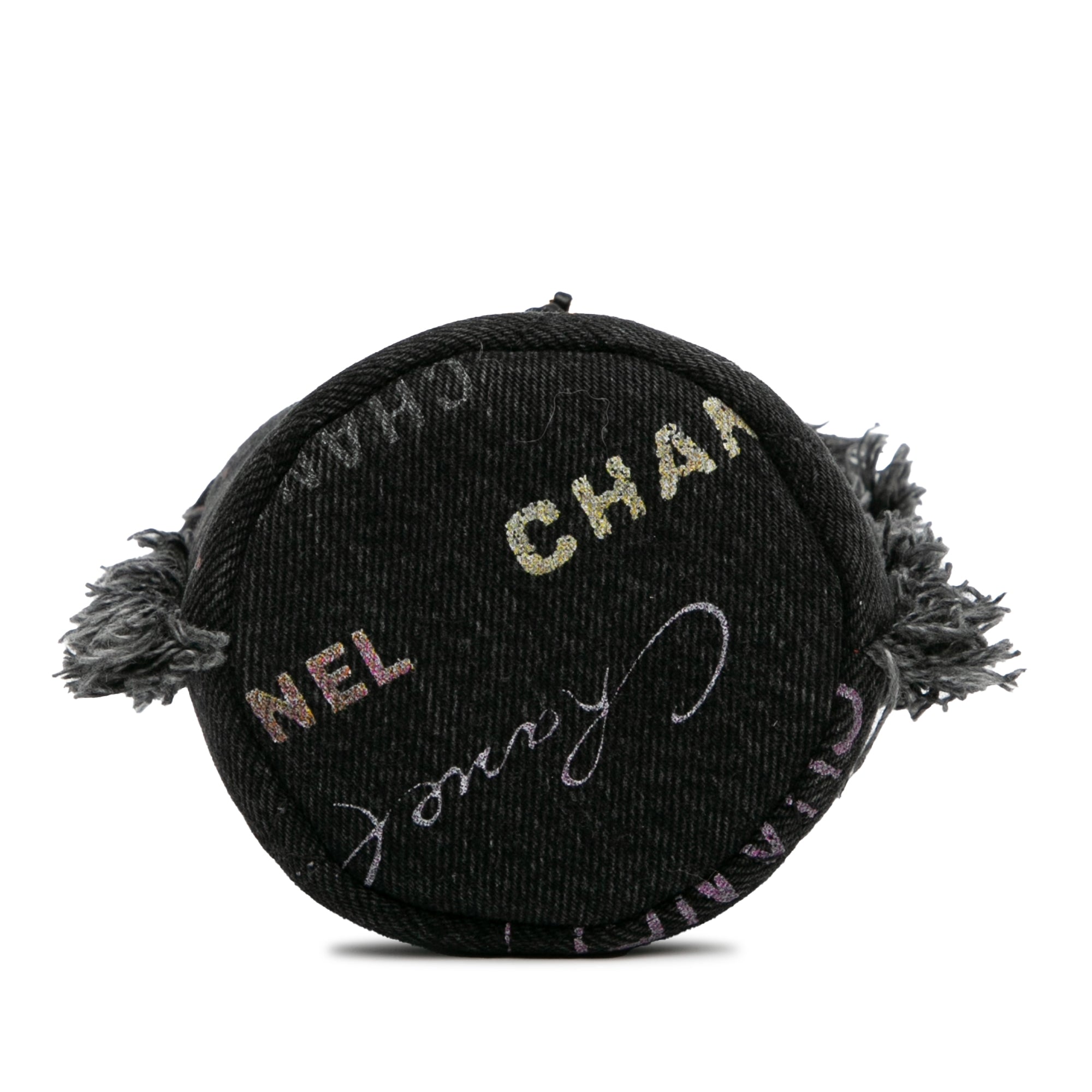 Chanel Mini Denim Mood Bucket with Chain