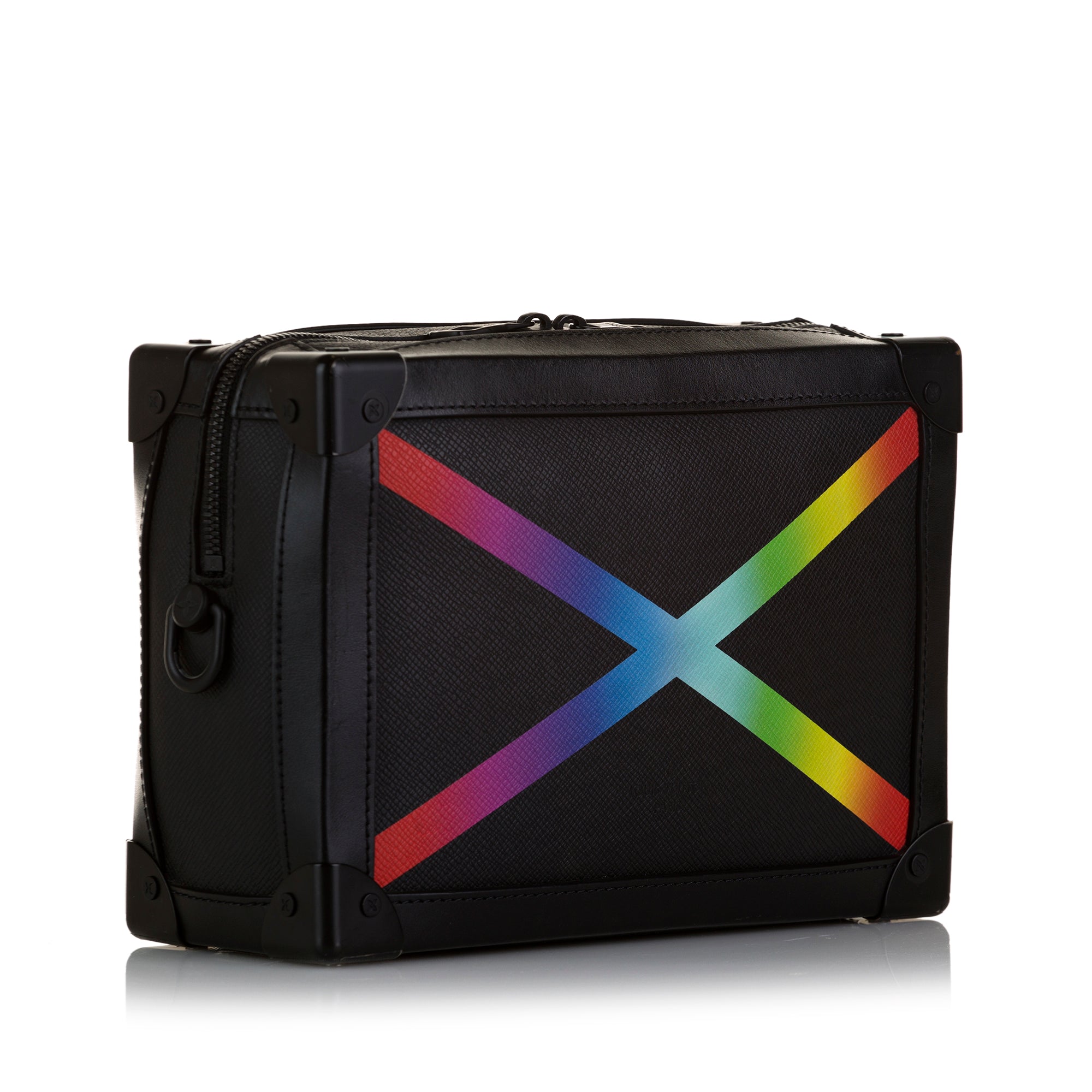 Louis Vuitton Taiga Rainbow Soft Trunk - image 6