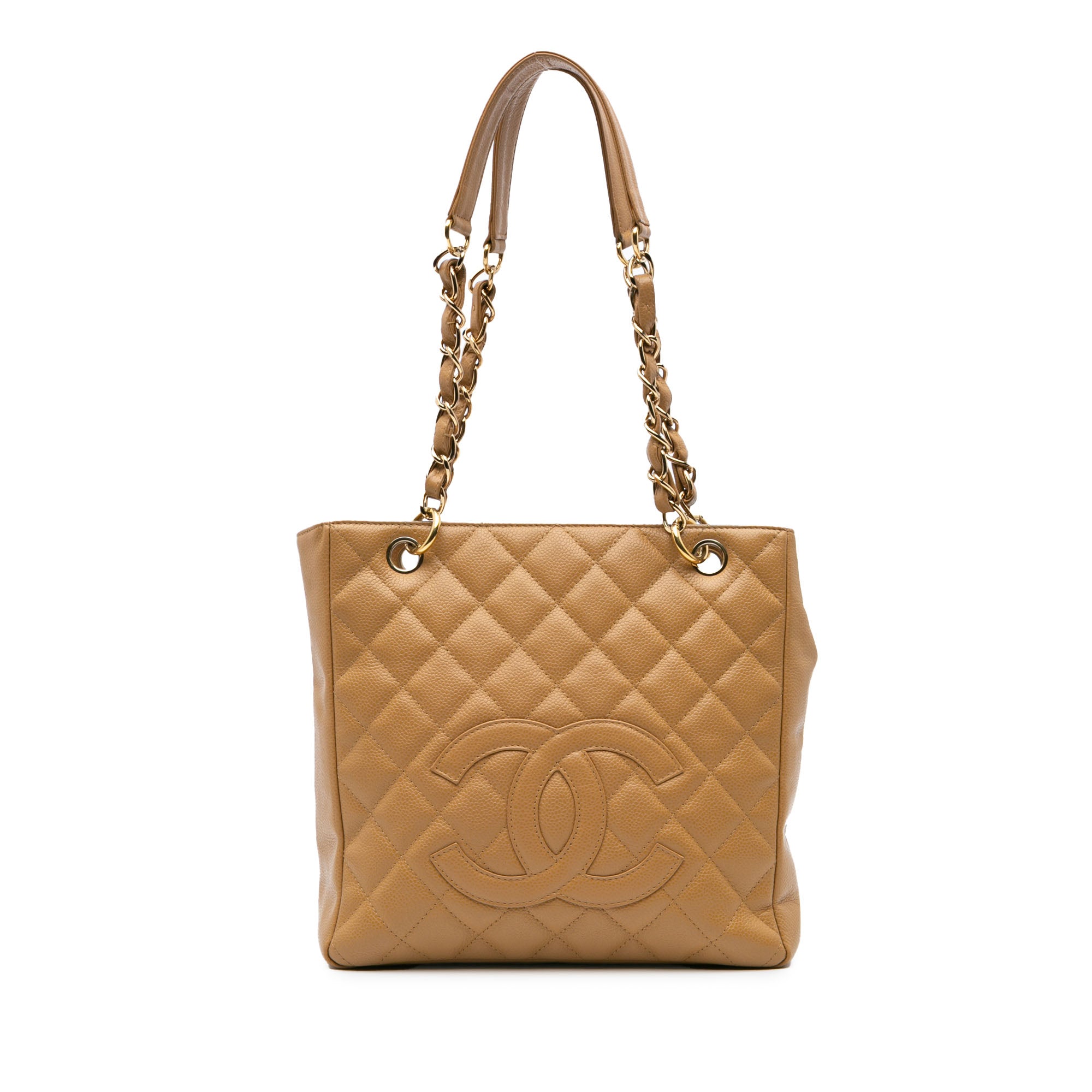 Chanel Caviar Petite Shopping Tote - image 1