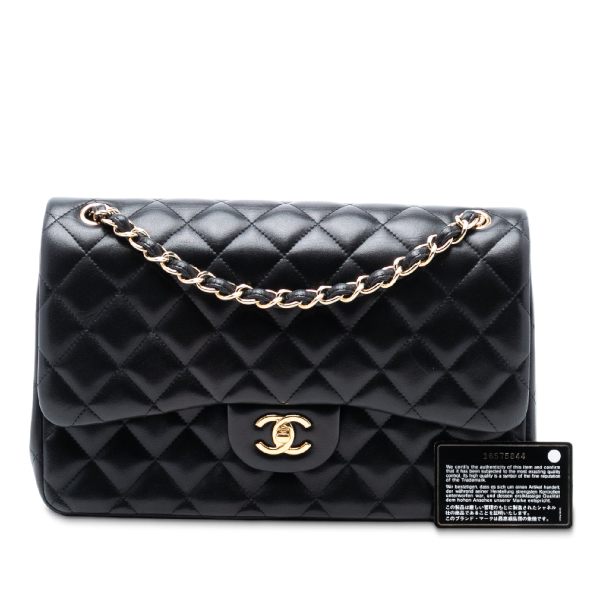 Chanel Jumbo Classic Lambskin Double Flap - image 8