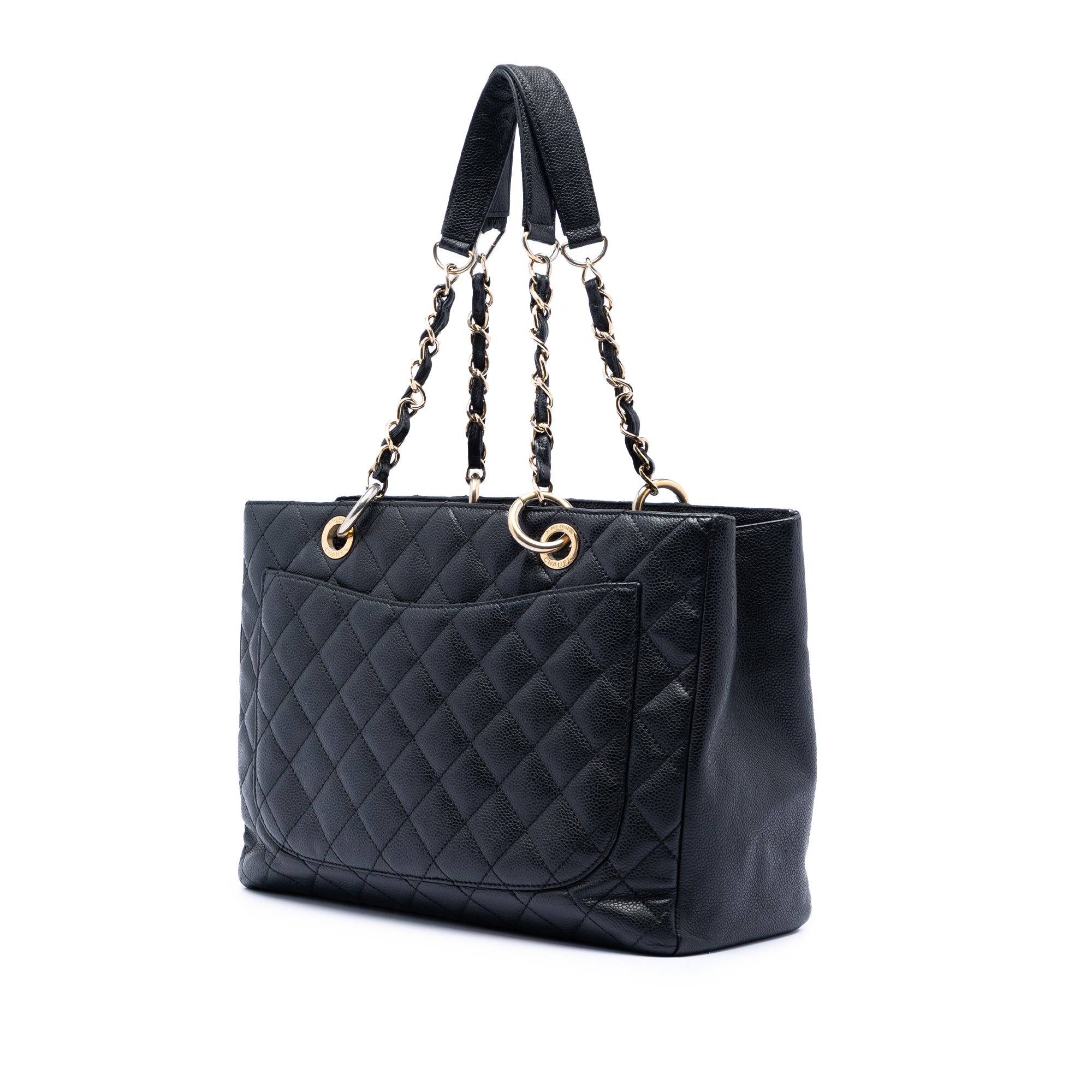 Chanel Caviar Grand Shopping Tote - image 2