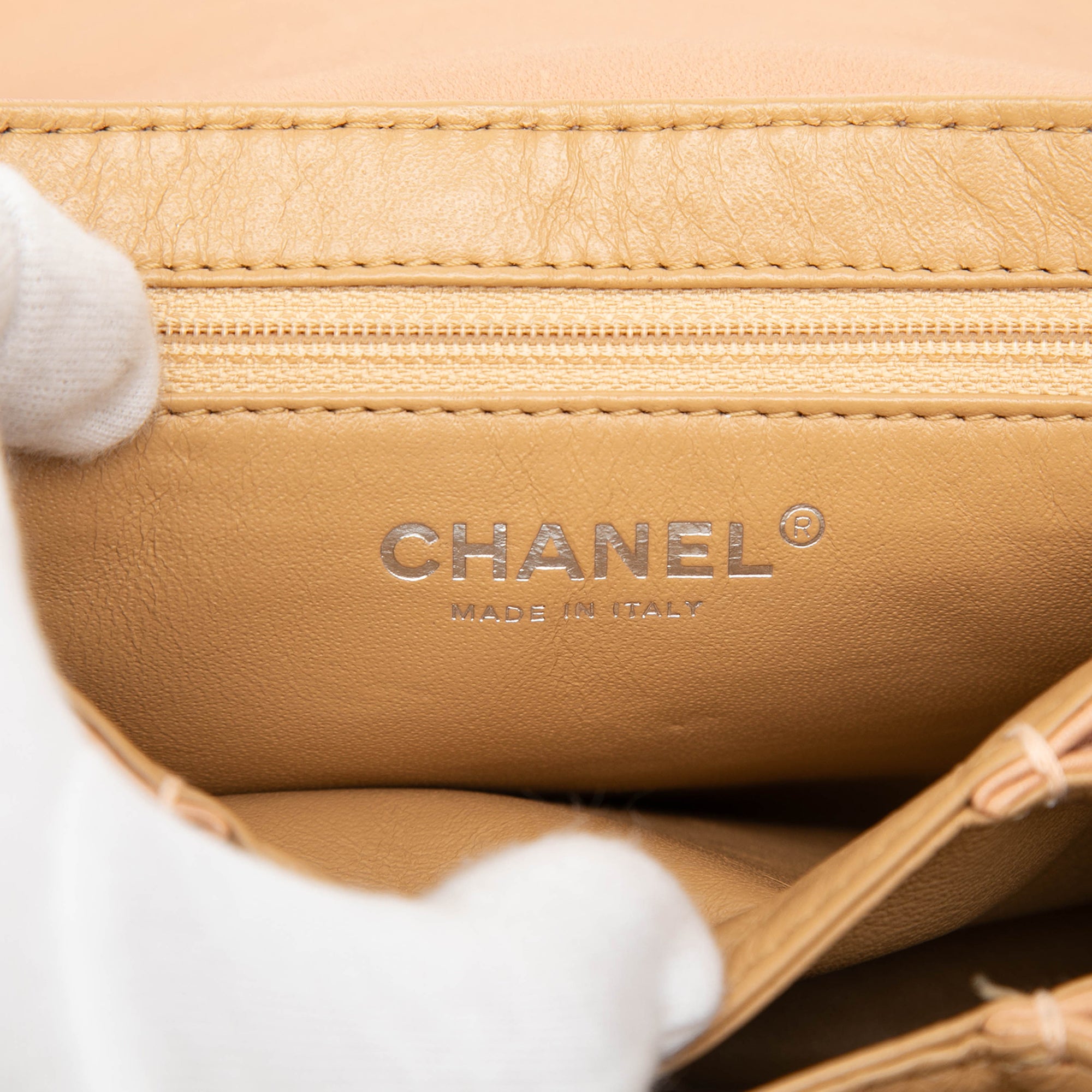 Chanel Washed Lambskin Bijoux Chain Accordion Flap - image 5