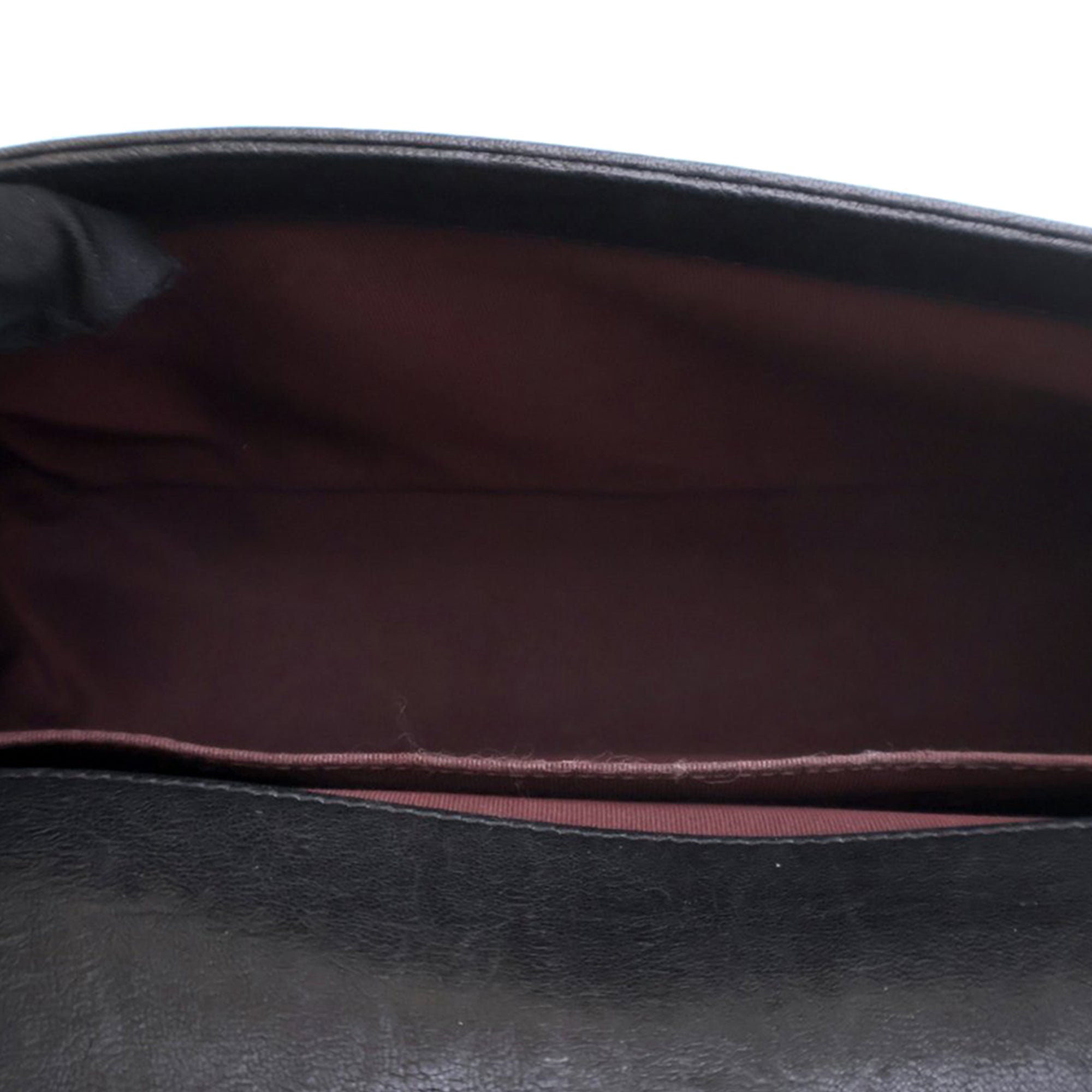 Chanel Old Medium Quilted Crumpled Calfskin Studded Boy Flap - image 5