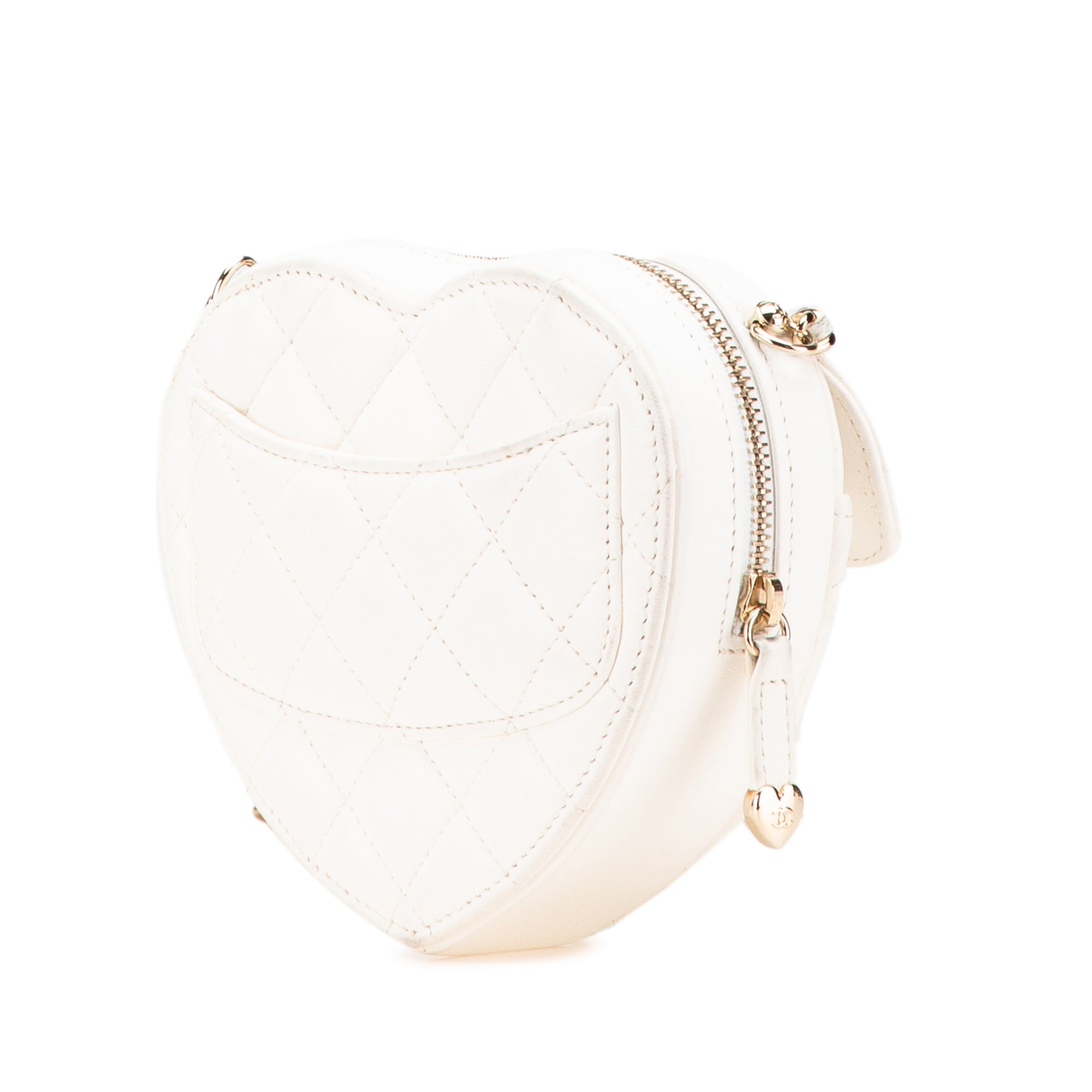 Chanel Mini Lambskin CC in Love Heart Crossbody - image 2