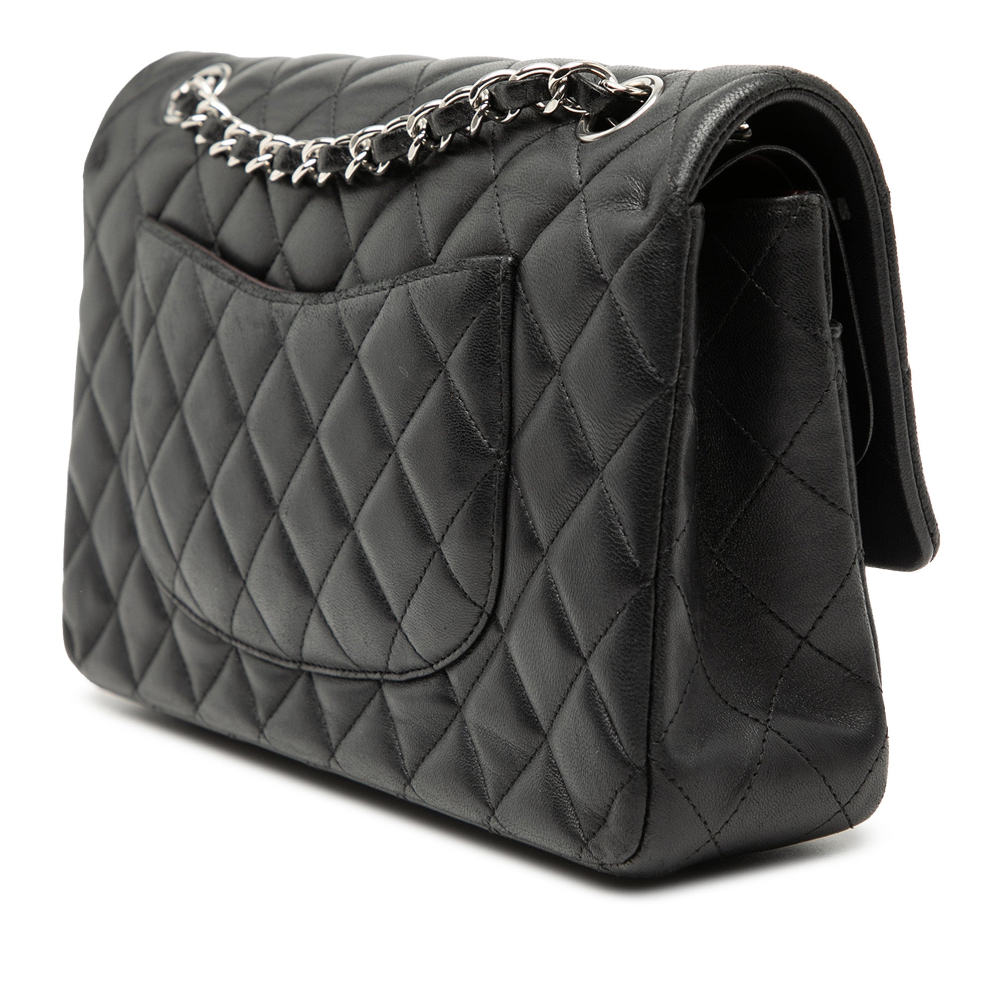 Chanel Medium Classic Lambskin Double Flap - image 2
