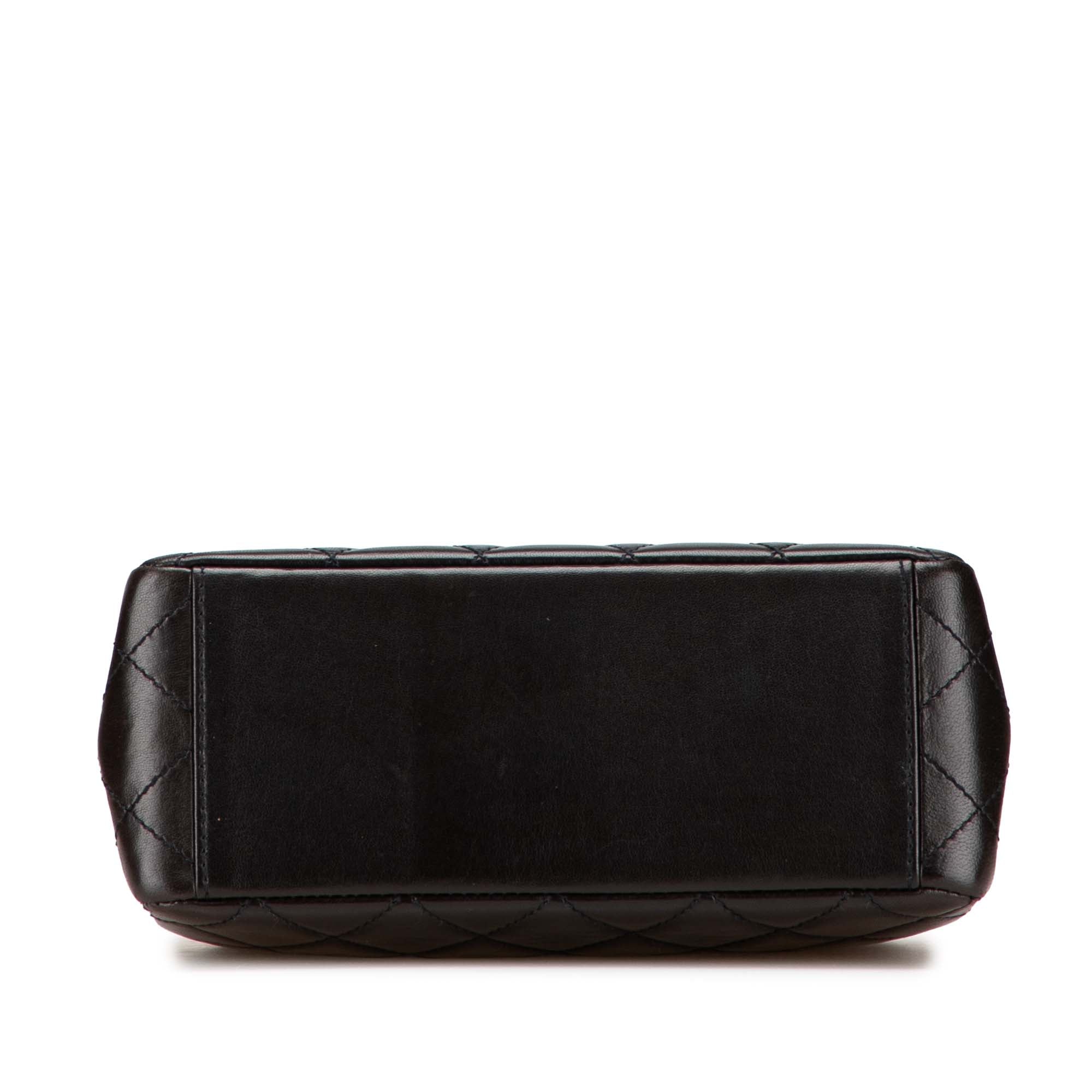 Chanel CC Quilted Lambskin Tortoise Chain Flap - image 3