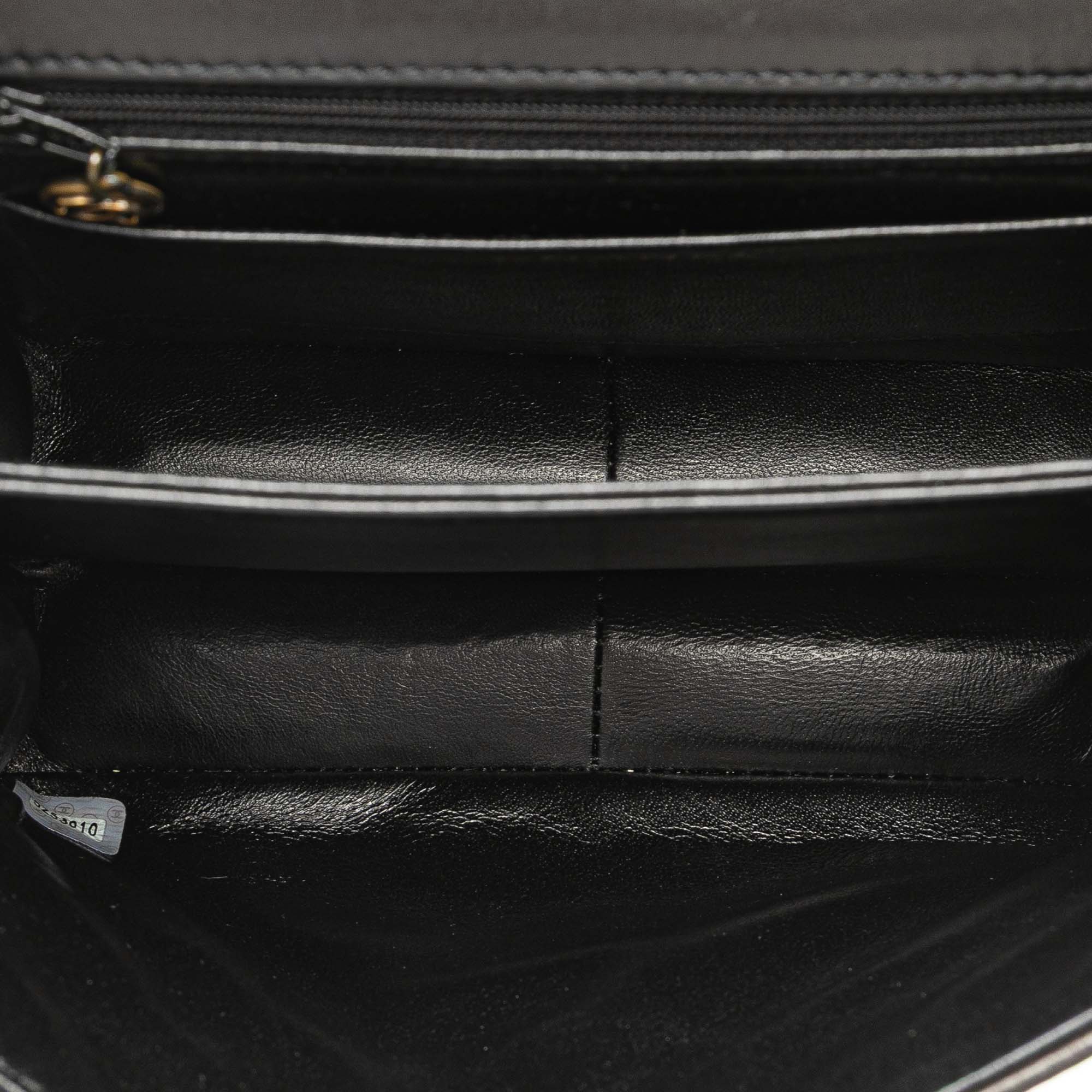 Chanel CC Quilted Lambskin Tortoise Chain Flap - image 4
