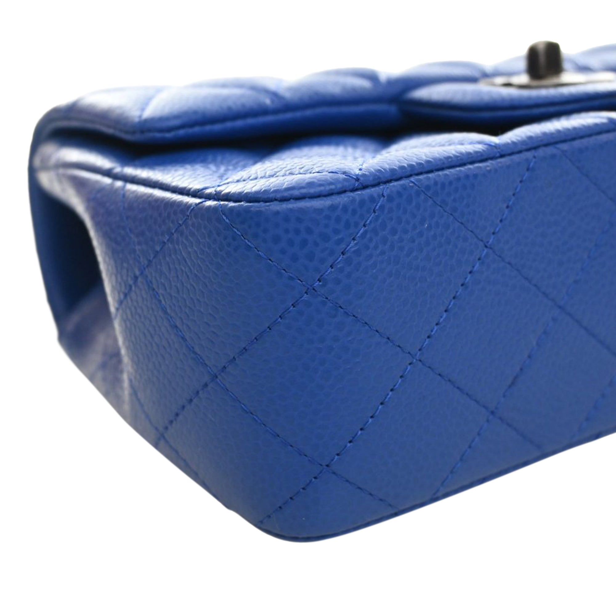 Chanel Mini Rectangular Classic Caviar Single Flap - image 10