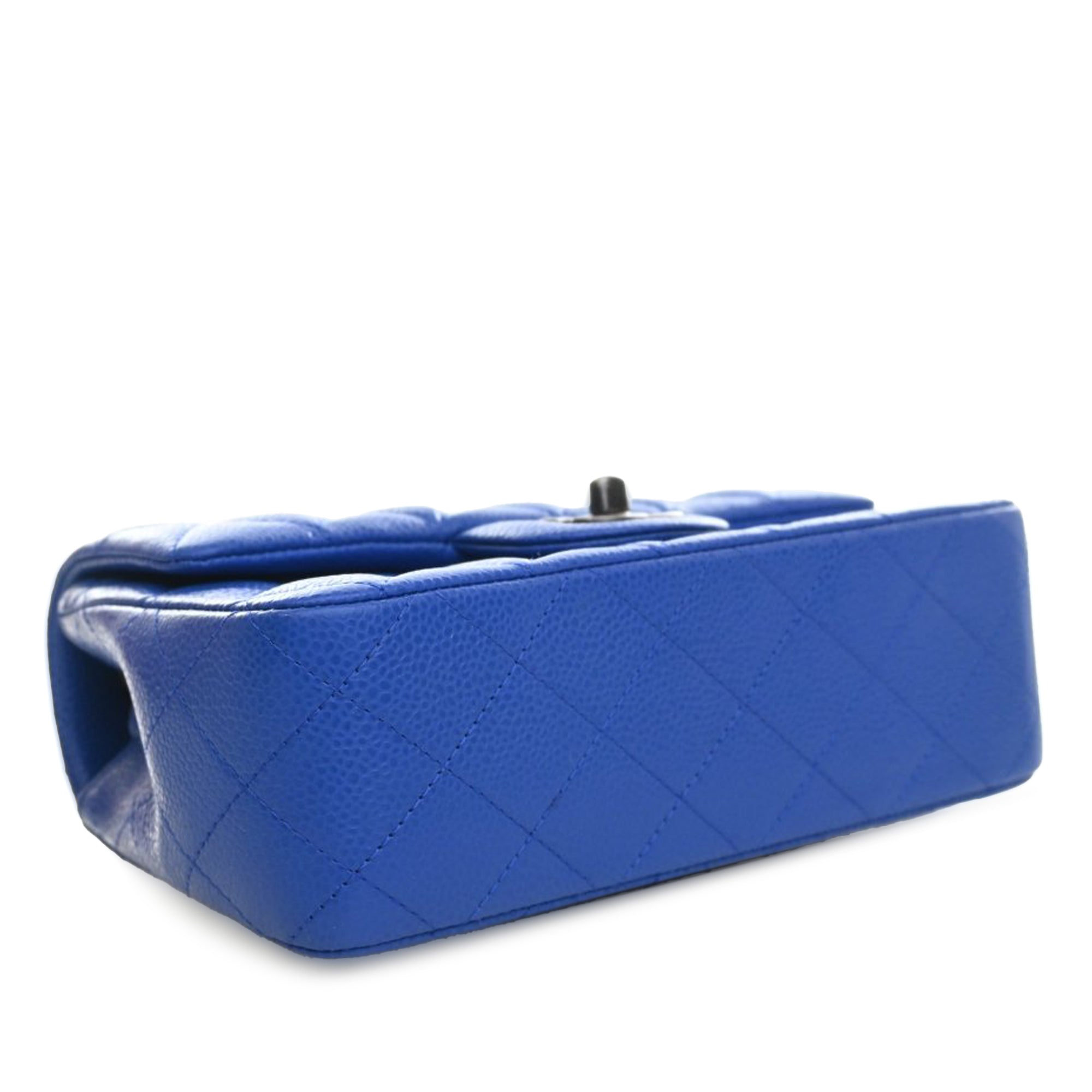 Chanel Mini Rectangular Classic Caviar Single Flap - image 12